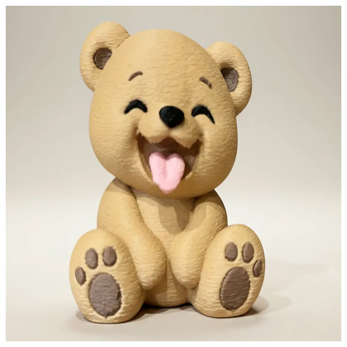 cute bear face plush toy collection happy benni teddy bear soft stuffed animal for kids gifts