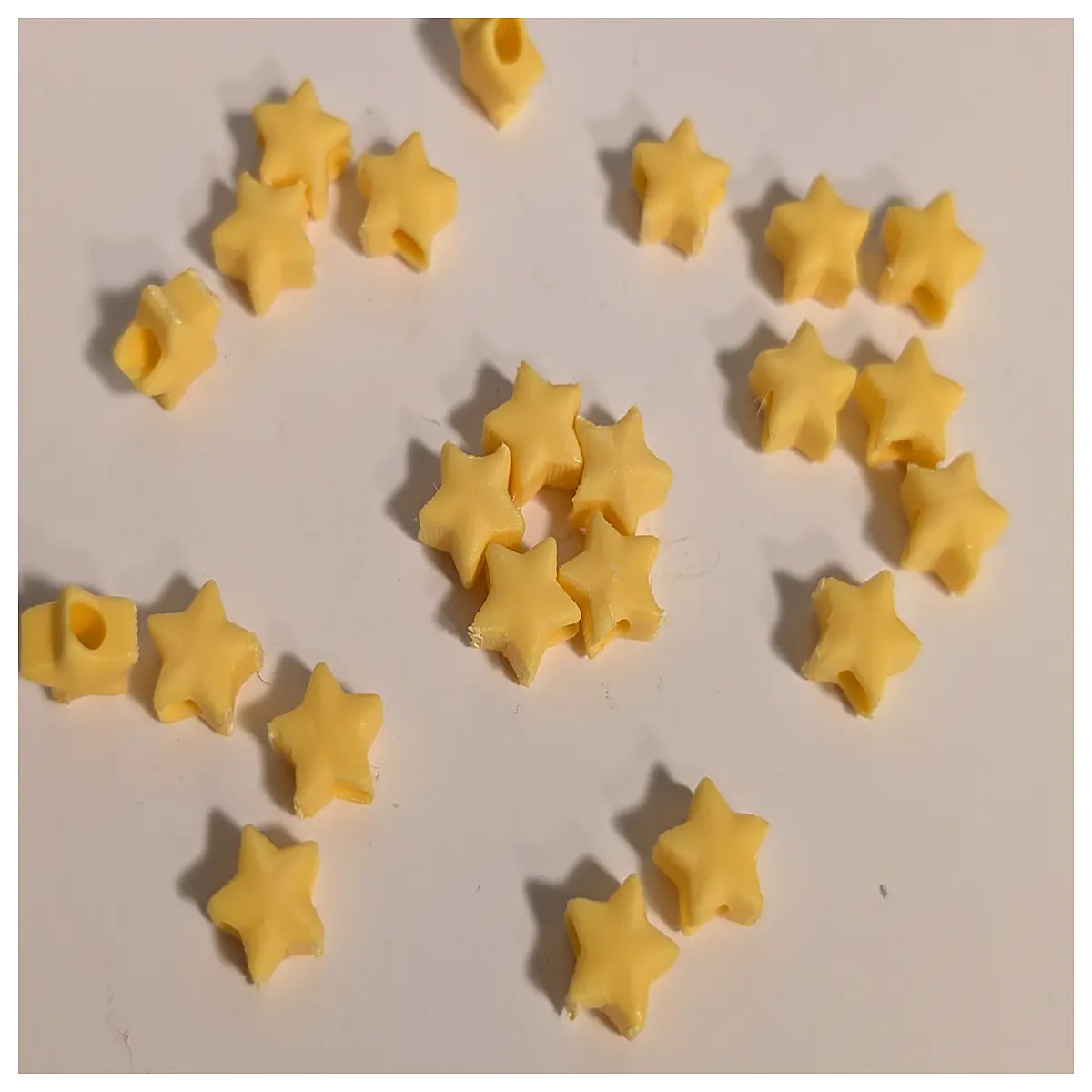 mini star horse beads for jewelry making small beads with glitter stars diy craft supplies for kids bracelets and necklaces