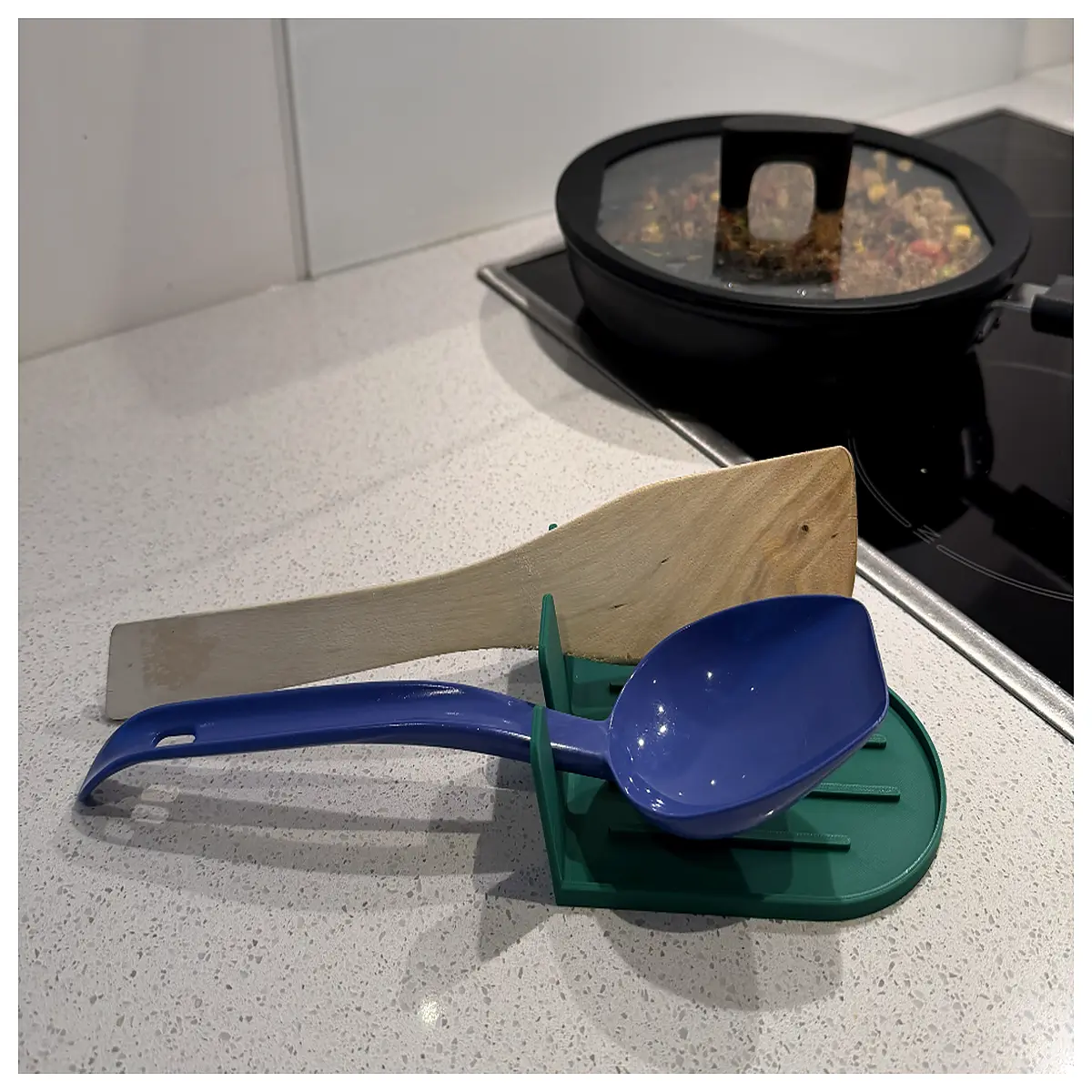 kitchen utensil holder rack organizer for spoons spatula ladle cutlery caddy countertop storage