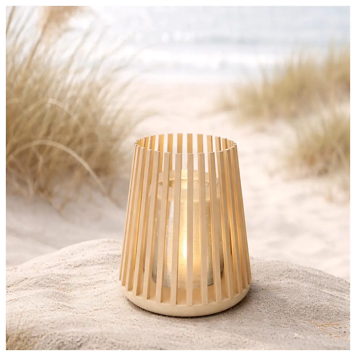 nordic lantern candle holder rustic beach house decor nautical home accessories