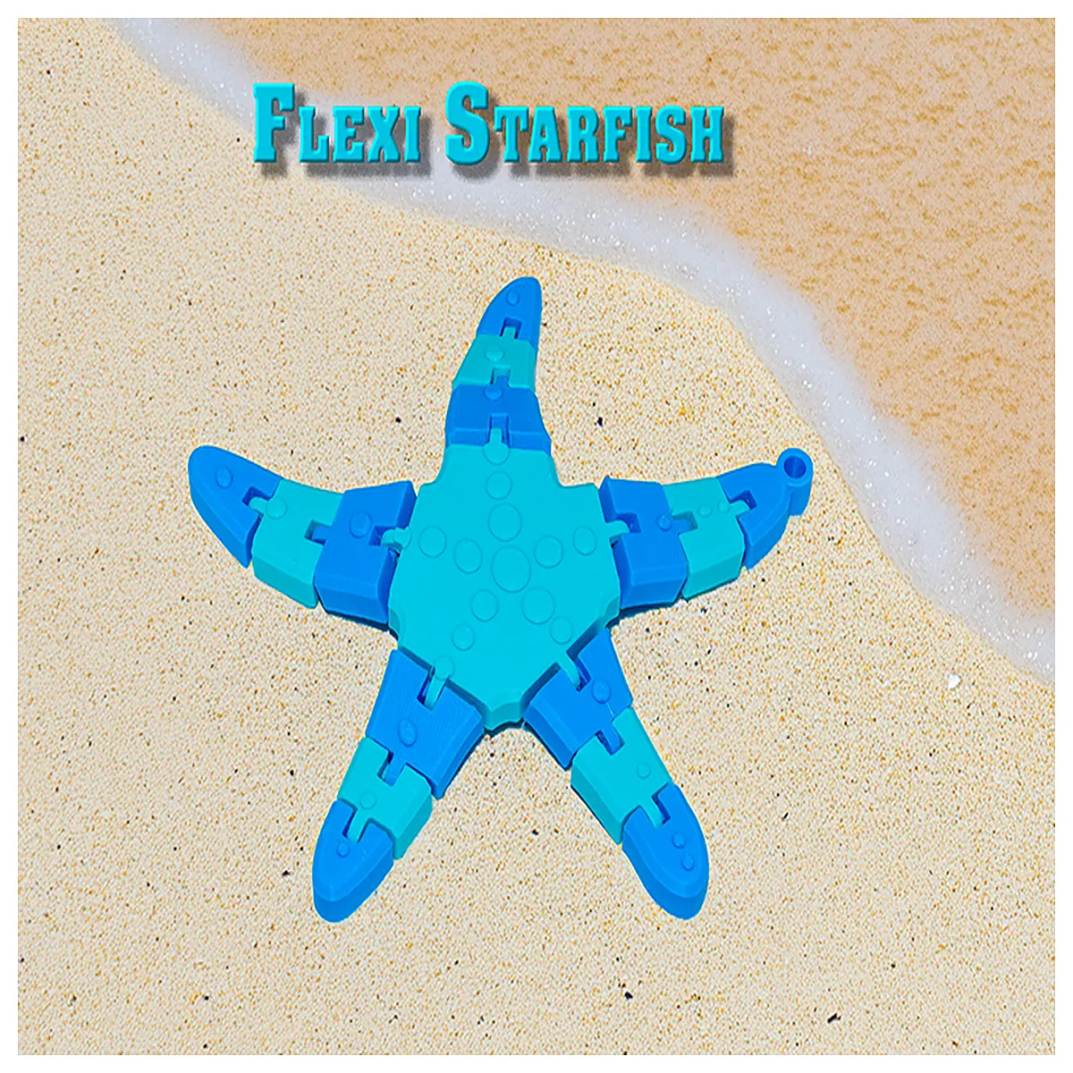 articulated starfish plush toy realistic ocean animal collectible sea creature for kids aquarium decor