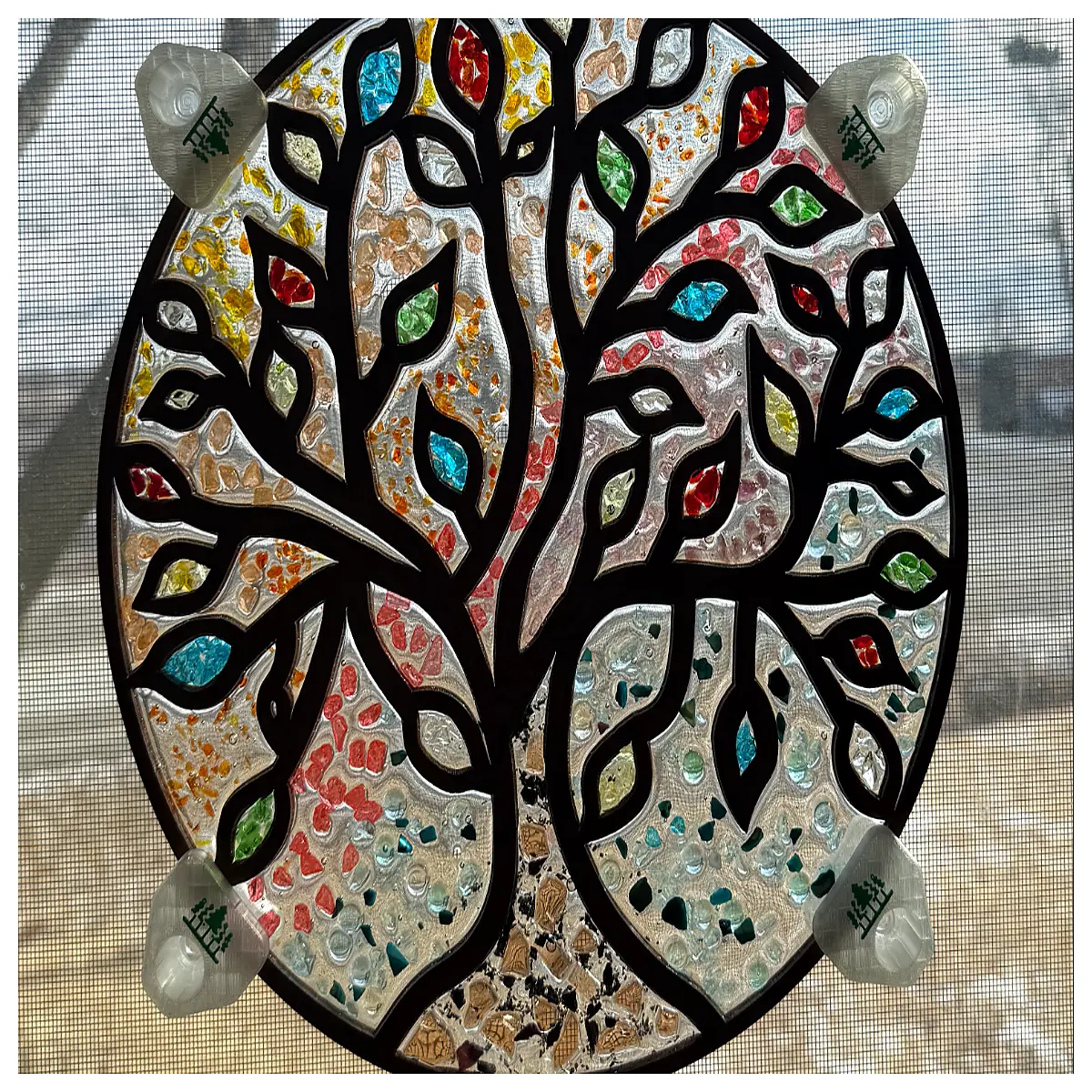 suction cup dreamcatcher holder for window hanging sun catcher clear adhesive mount for glass decor