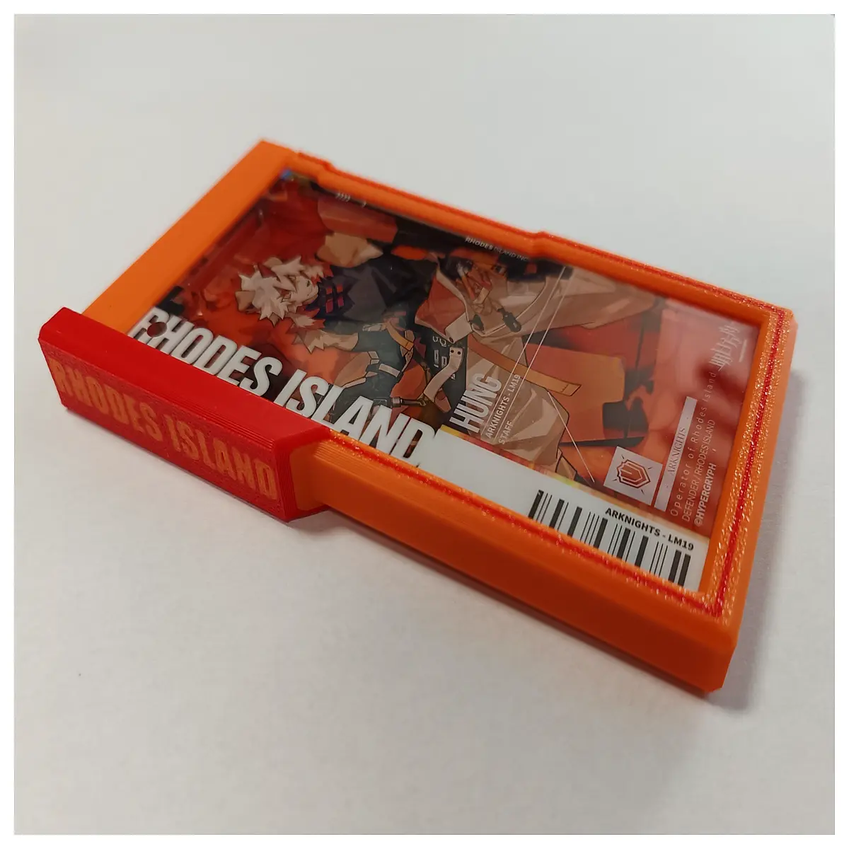 arknights id card holder case with lanyard arknights operator badge protector anime game pass sleeve