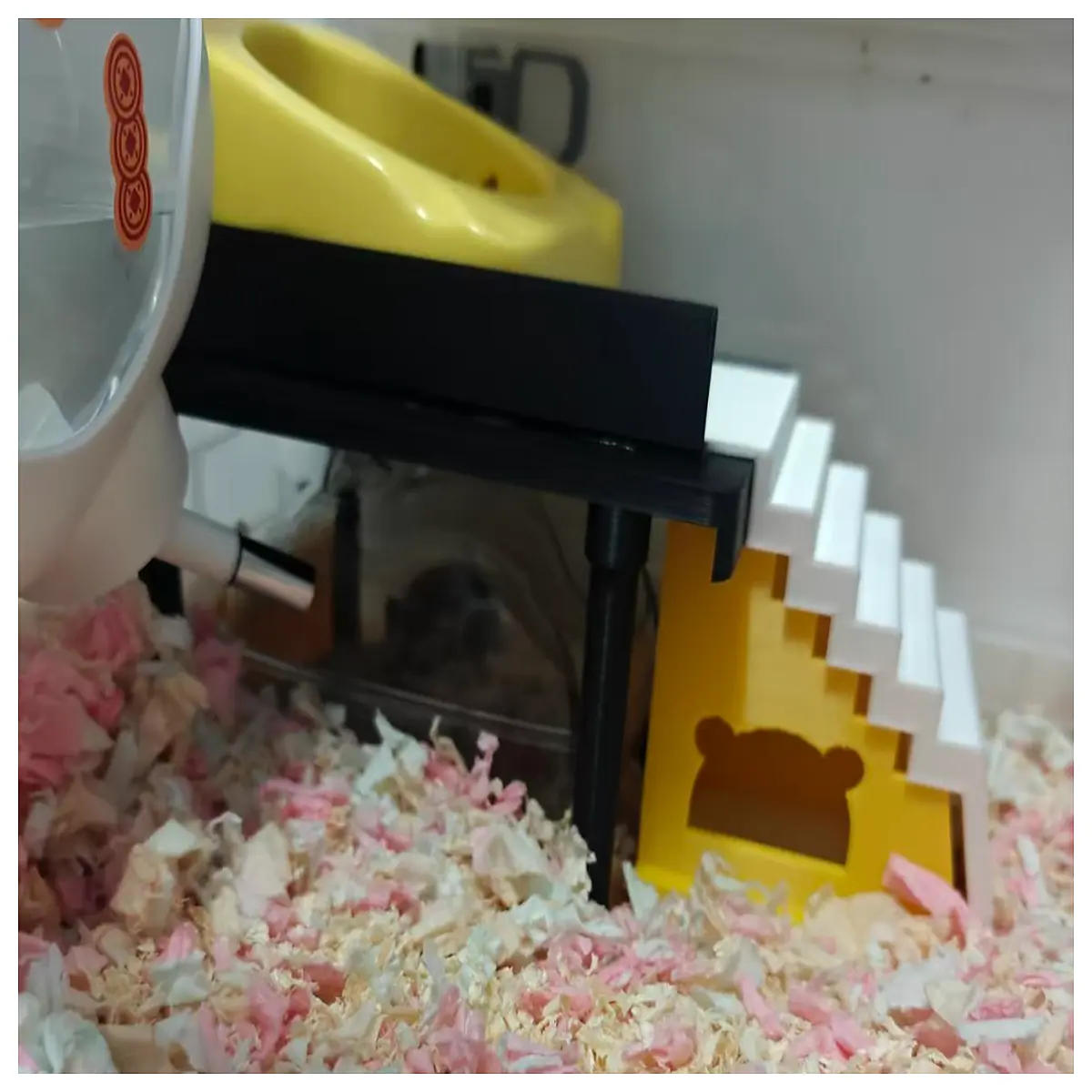 hamster hideout house small animal shelter cozy cave tunnel for hamsters gerbils mice