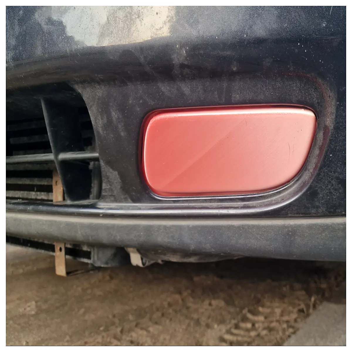 v70 front bumper fog rubber plug cap seal insert replacement part