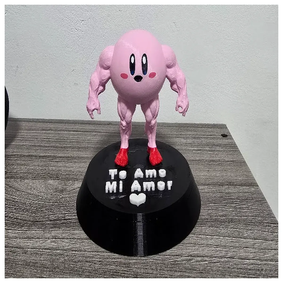 funny muscle cartoon character meme sticker decal vinyl wall art funny fitness humor gift