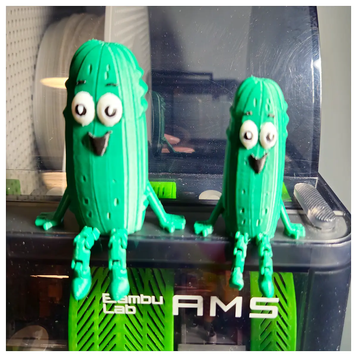 pickle action figure collectible toy quirky desk decor pickled cucumber figurine