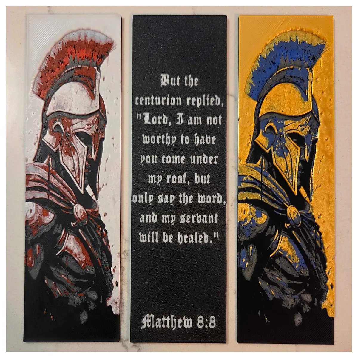 christian bookmark bible verse matthew 88 inspirational reading men faith based stationery