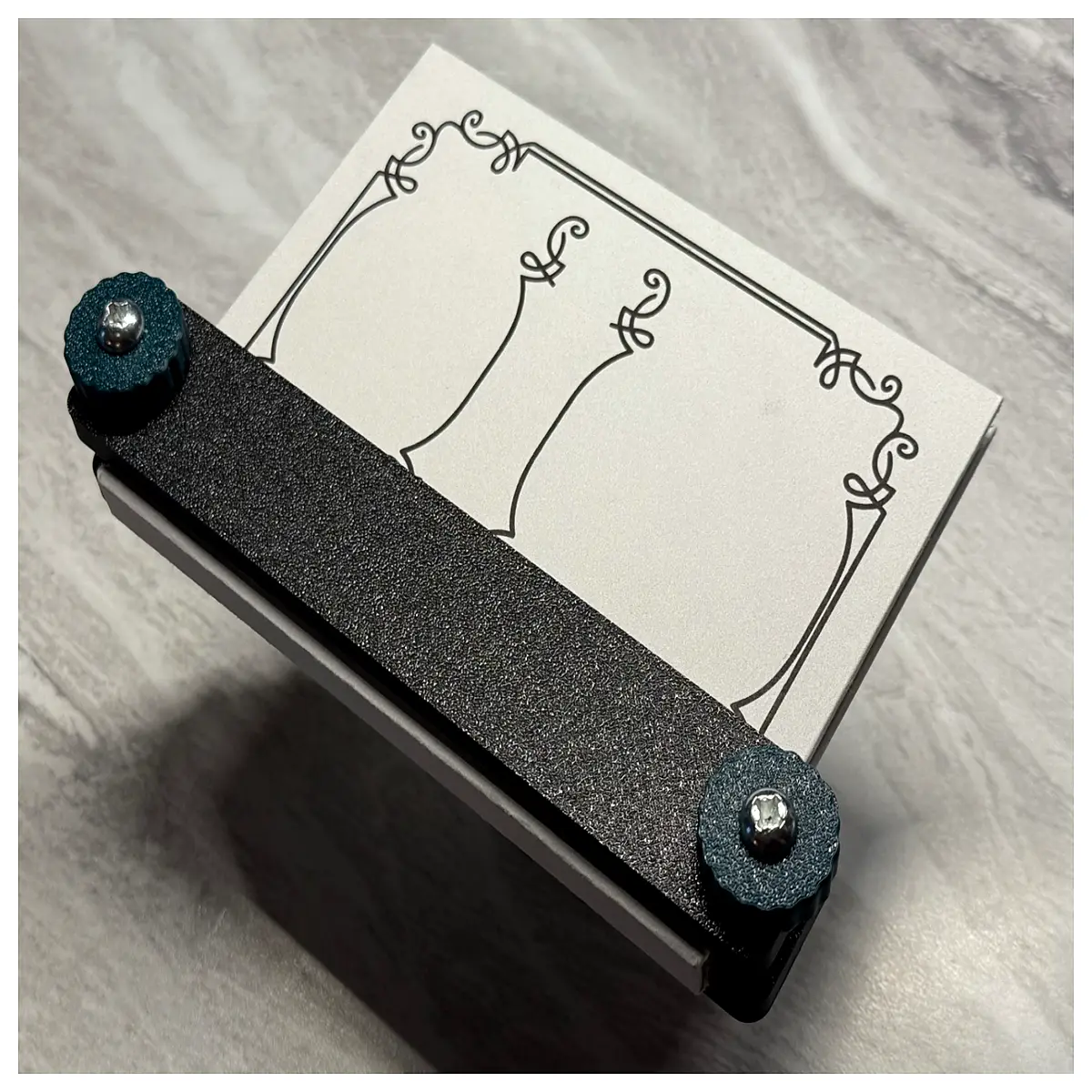 mini desk weight for writing quarter letter size paper holder book press for crafting
