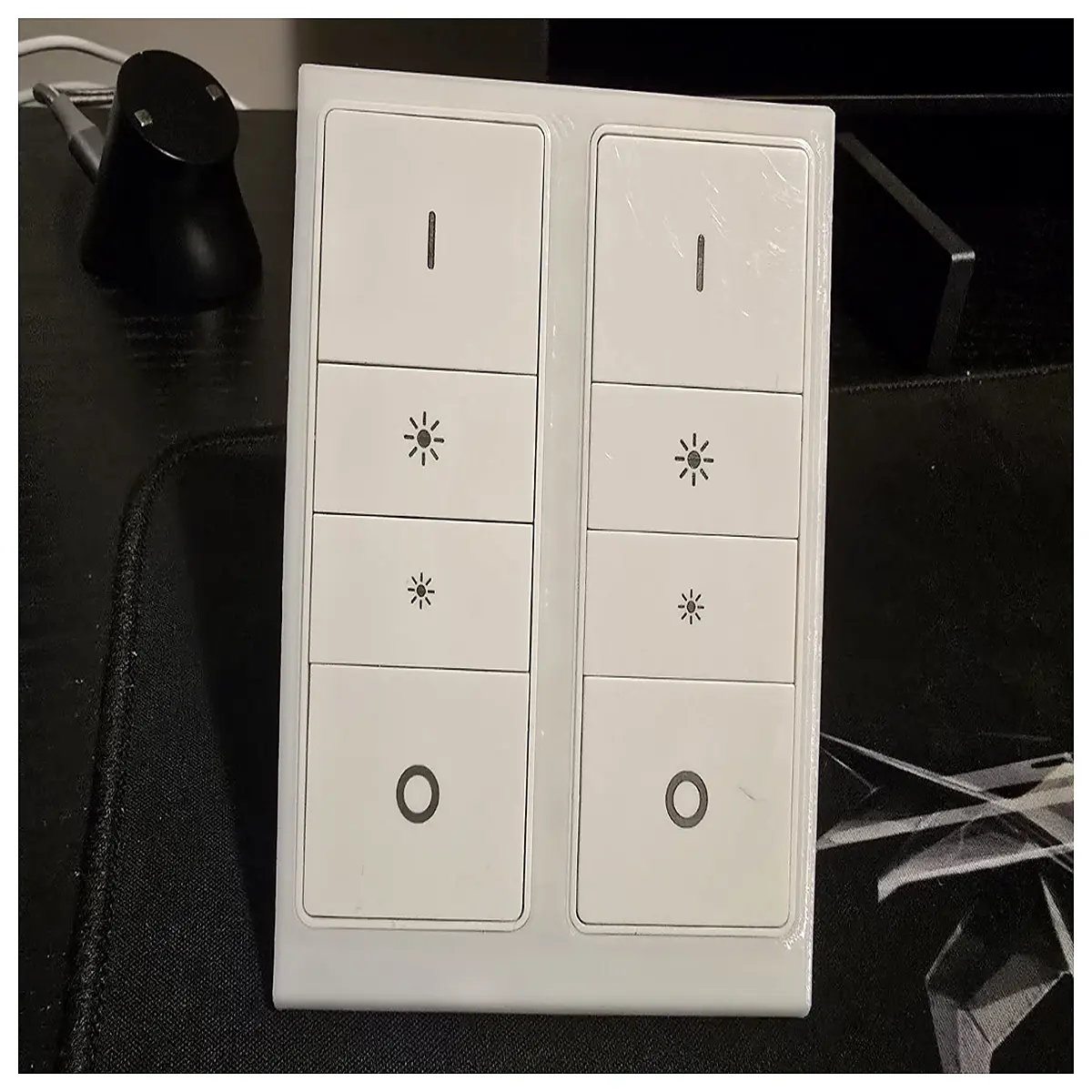 hue dimmer switch v1 wall mount bracket single double gang holder case