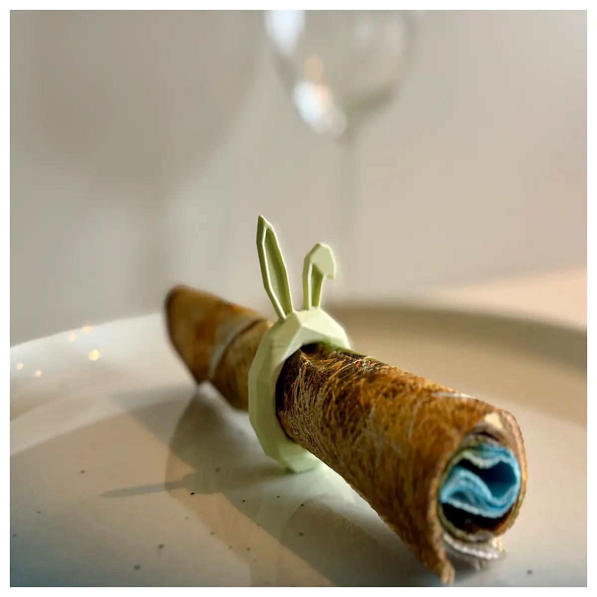 easter napkin holder metal table decor spring holiday party supplies