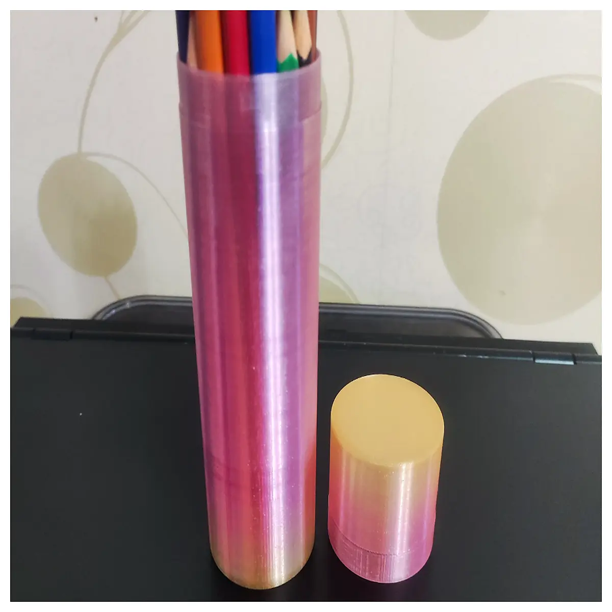 24 color pencil cup holder for art supplies