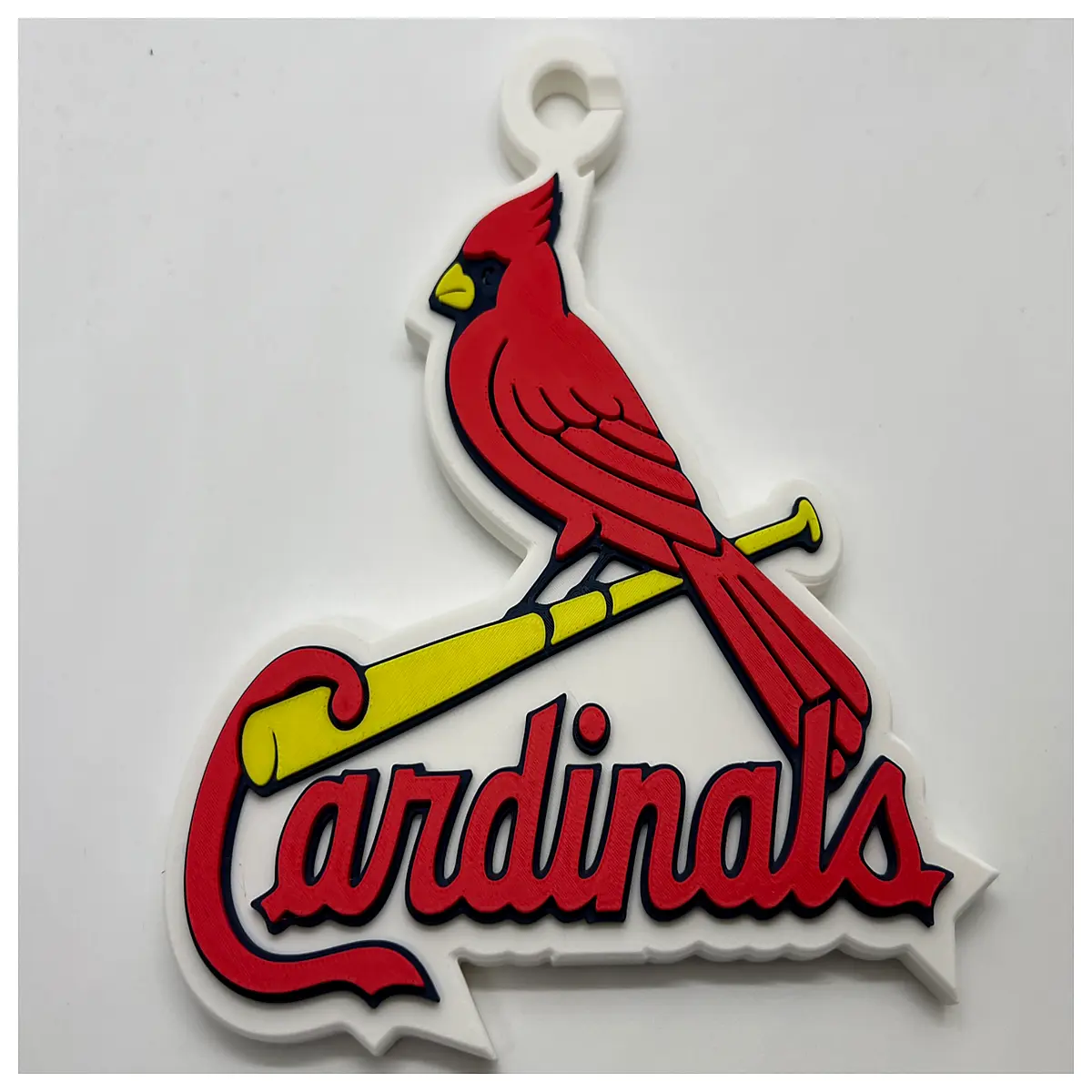 st cardinals oversized chain necklace large team pendant jewelry for fans