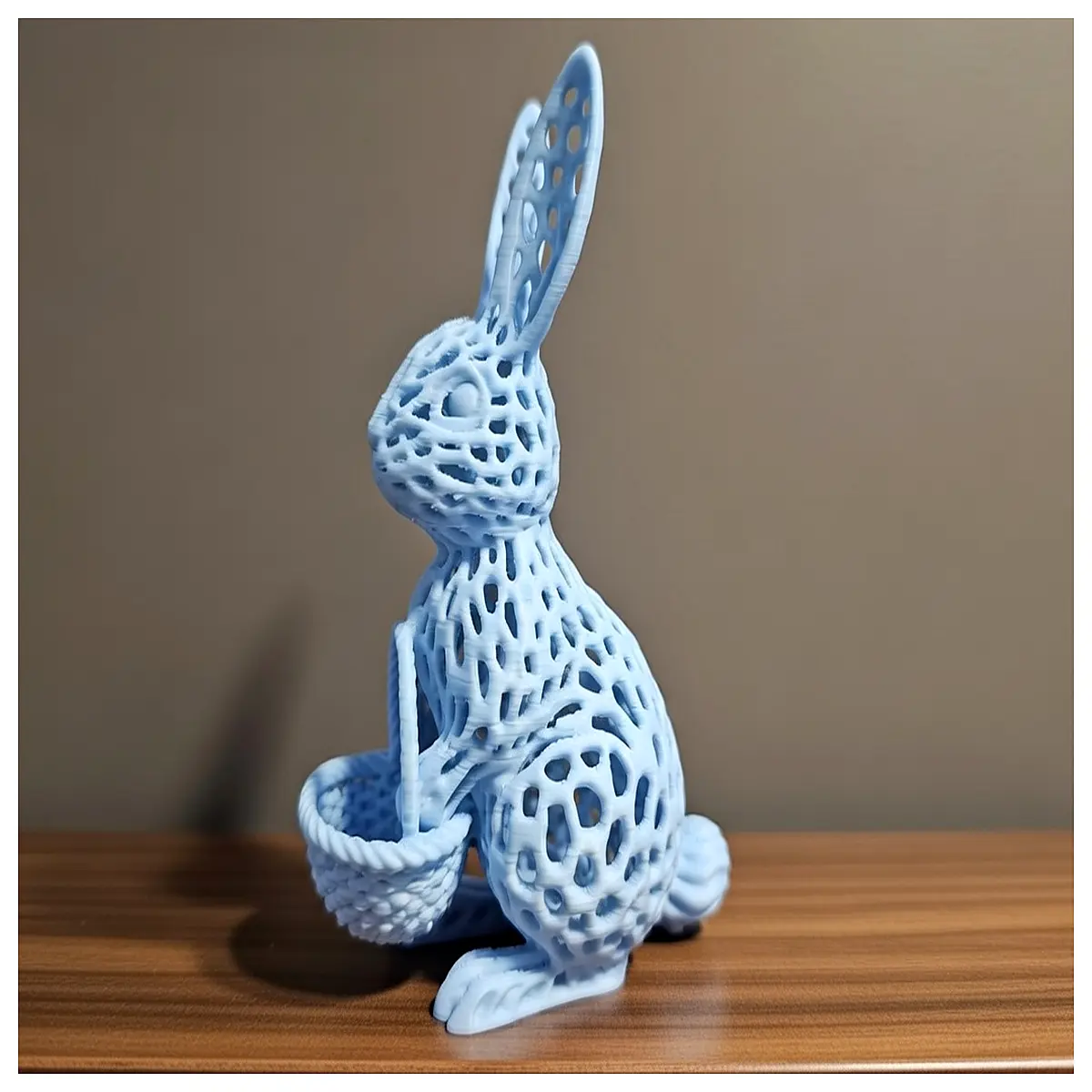 cute plastic easter bunny figurine for garden yard lawn decoration spring holiday party supplies