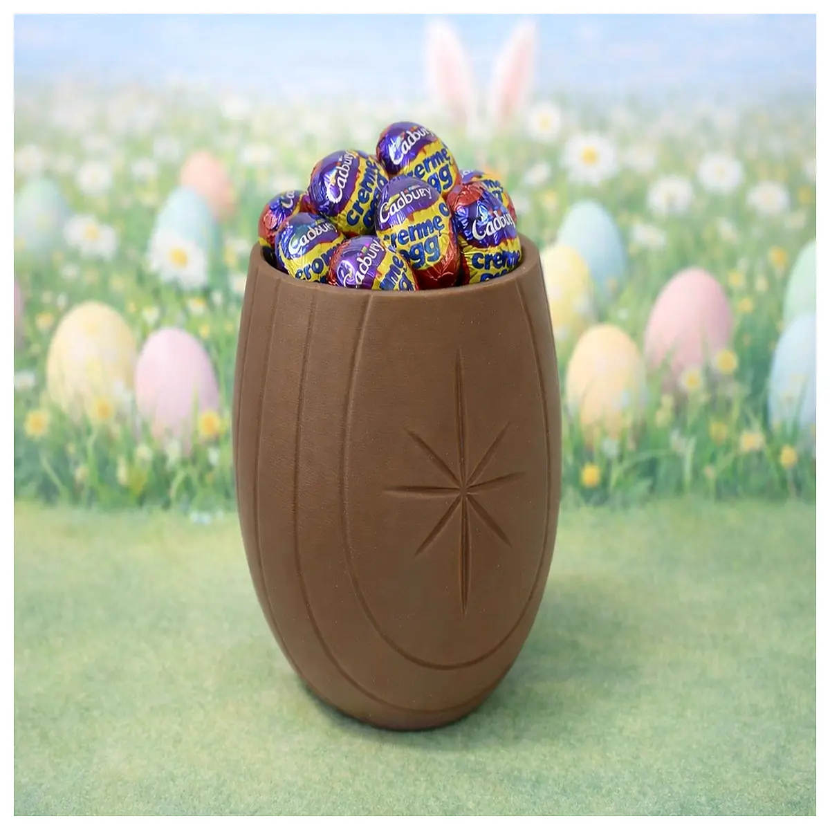 cadbury chocolate egg serving plate festive easter tableware candy dish