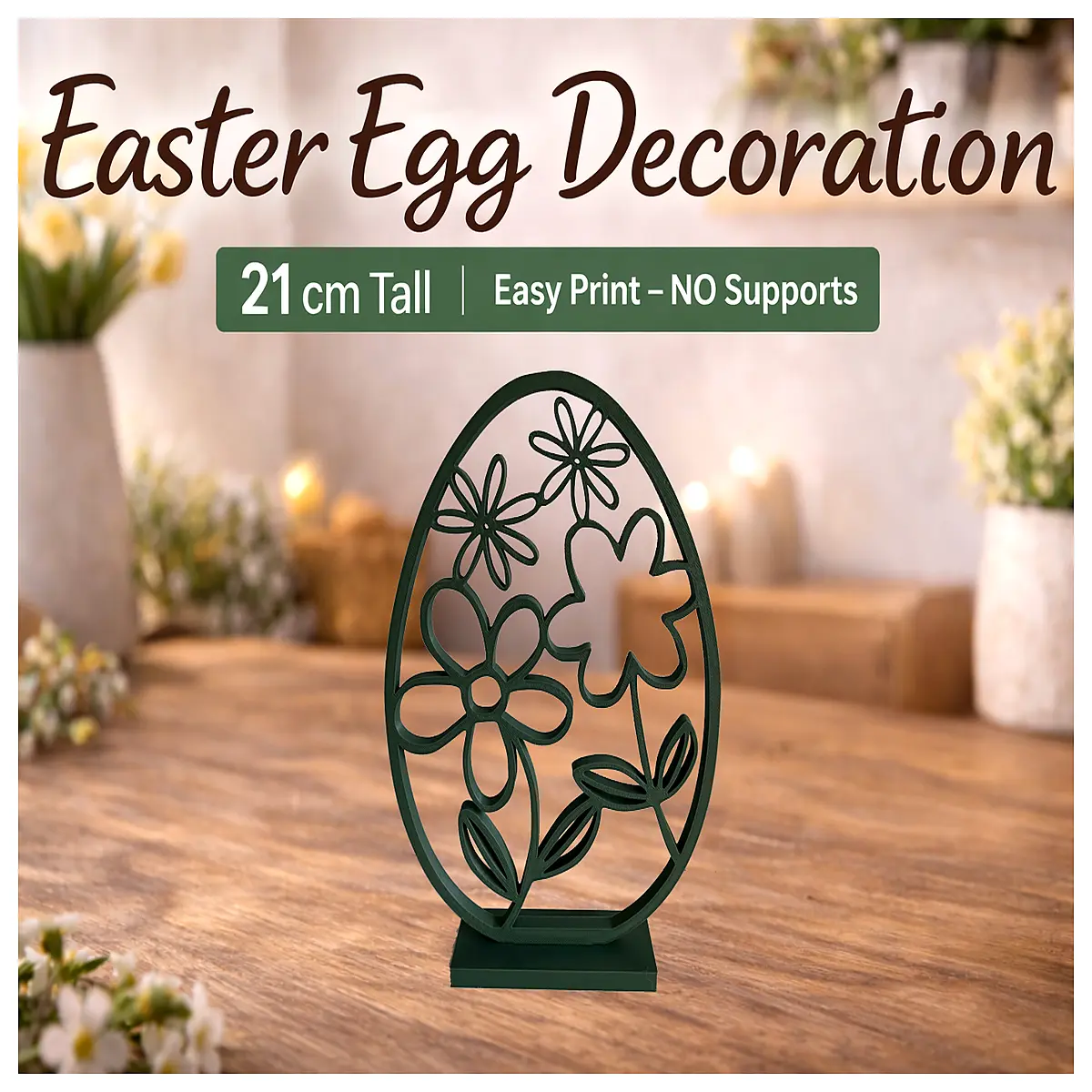 modern geometric easter eggs no needed minimalist hollow plastic decoration for home table centerpiece spring holiday decor