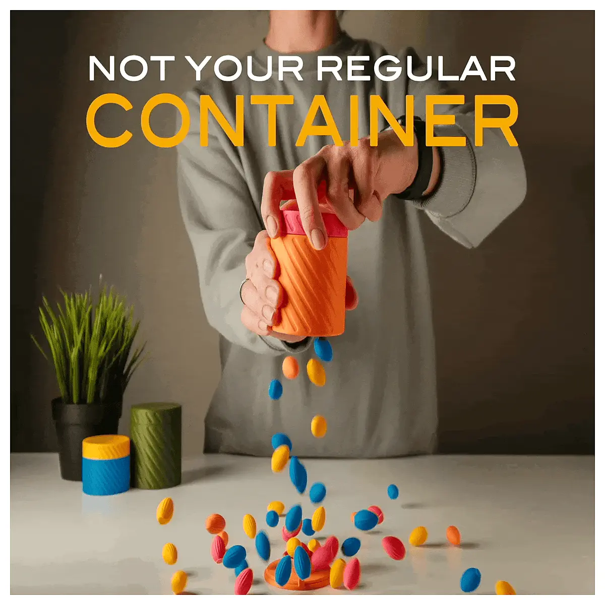 container prank gift funny april fools joke storage box gag toy