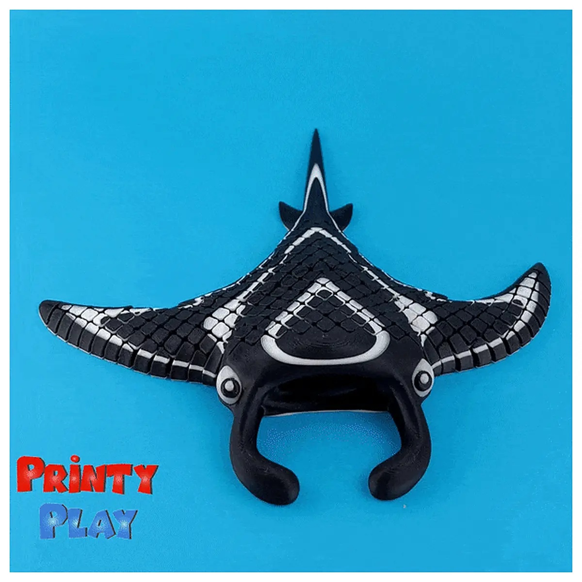 cute movable manta ray plush toy for kids animated sea creature doll soft marine animal stuffed animal gift