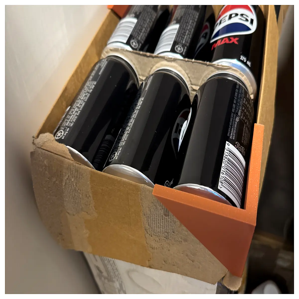 duty soda crate corner protectors for beverage transport and storage