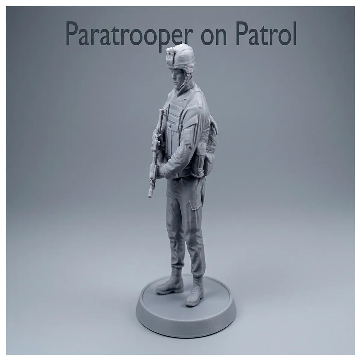 gwot era paratrooper soldier action figure military collectible