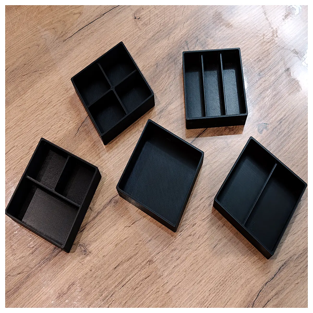 board game storage boxes stackable organizers for card games dice trays tabletop accessories