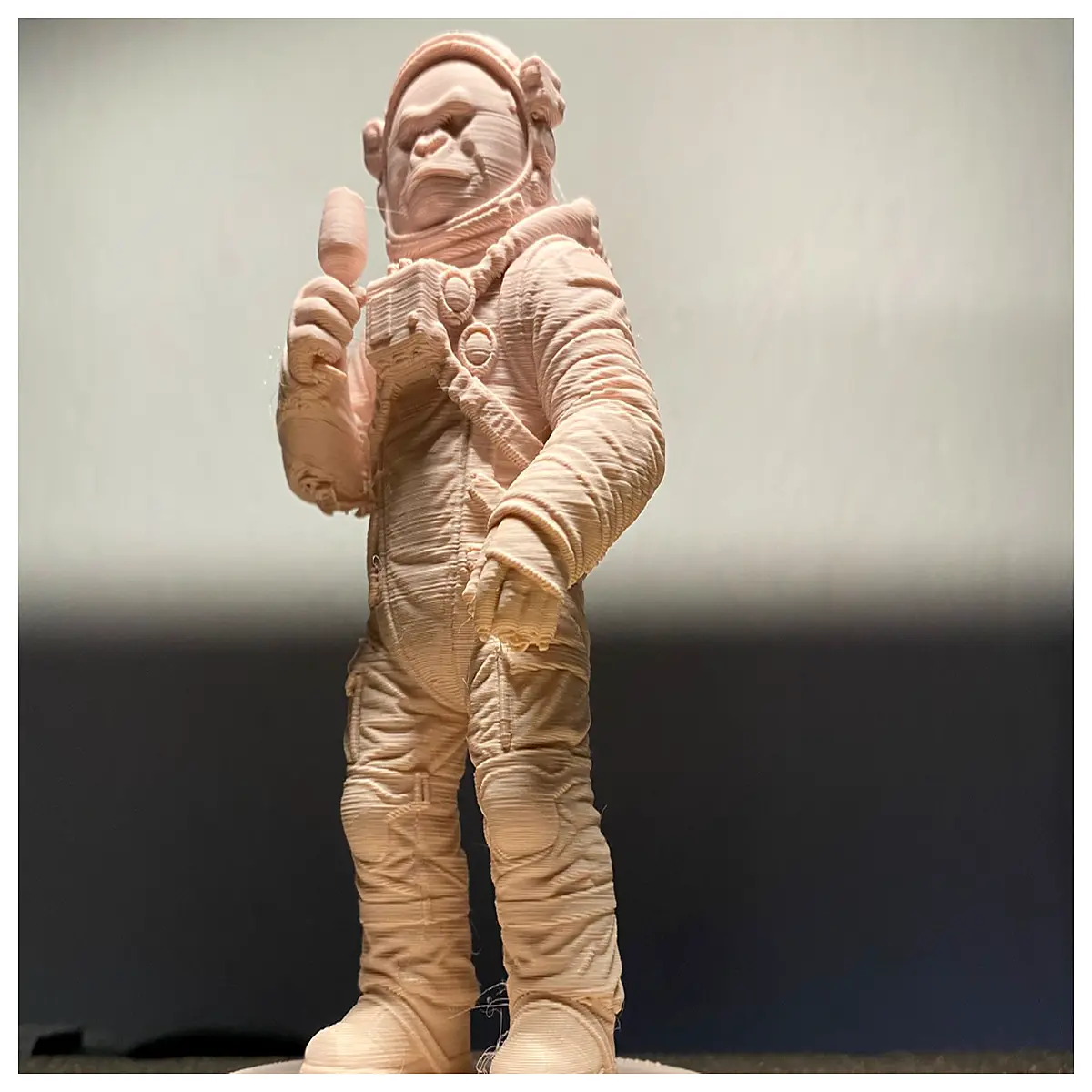 space gorilla astronaut plush toy collectible space suit monkey figure for kids
