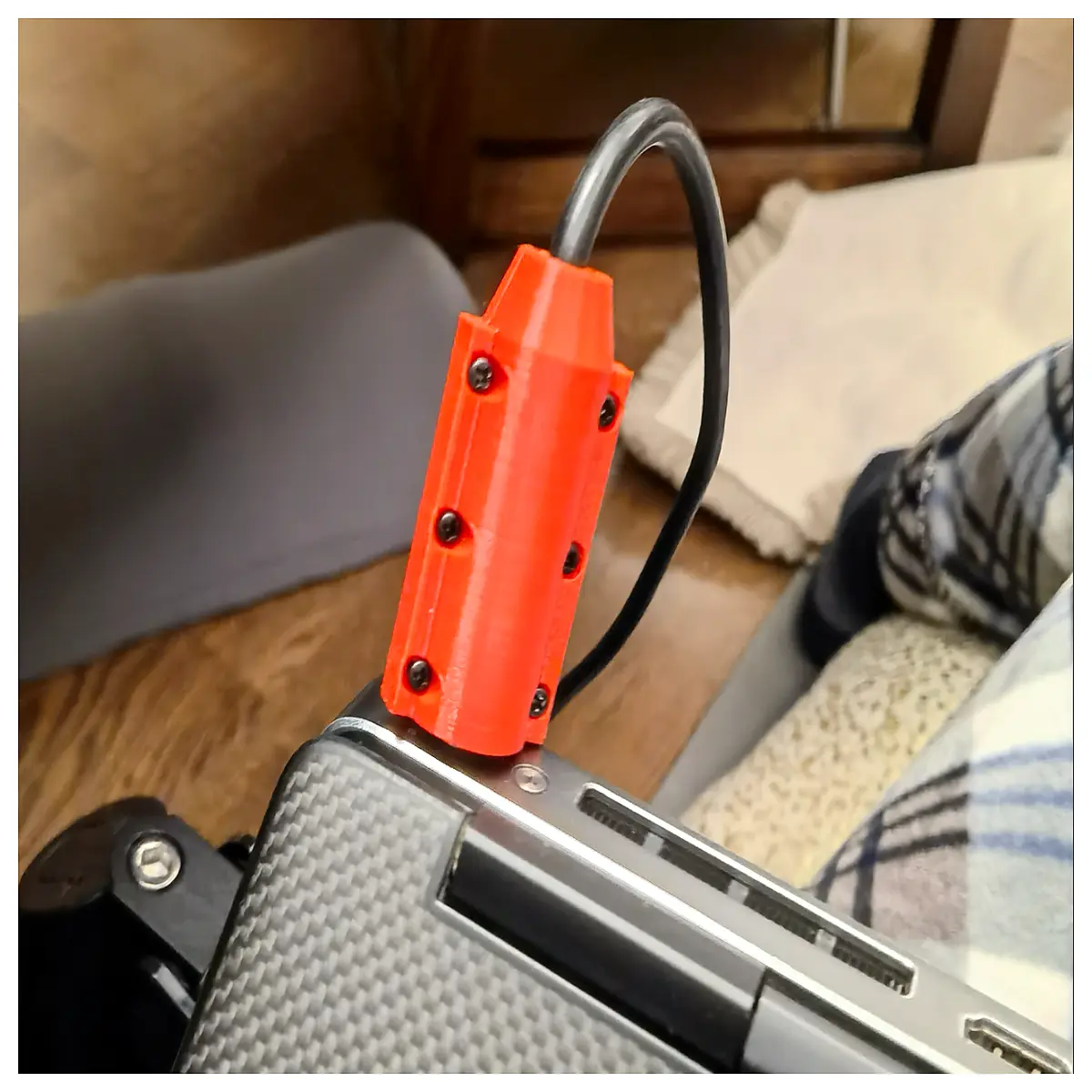 laptop charger cable protector sleeve cord organizer wrap for power adapter wire management