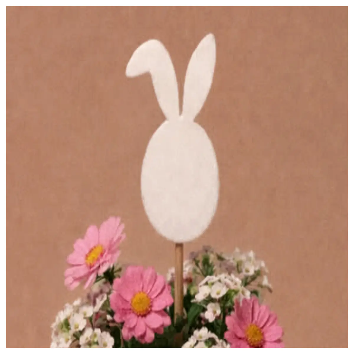 easter bunny garden stakes plastic lawn decorations outdoor spring yard decor for kids