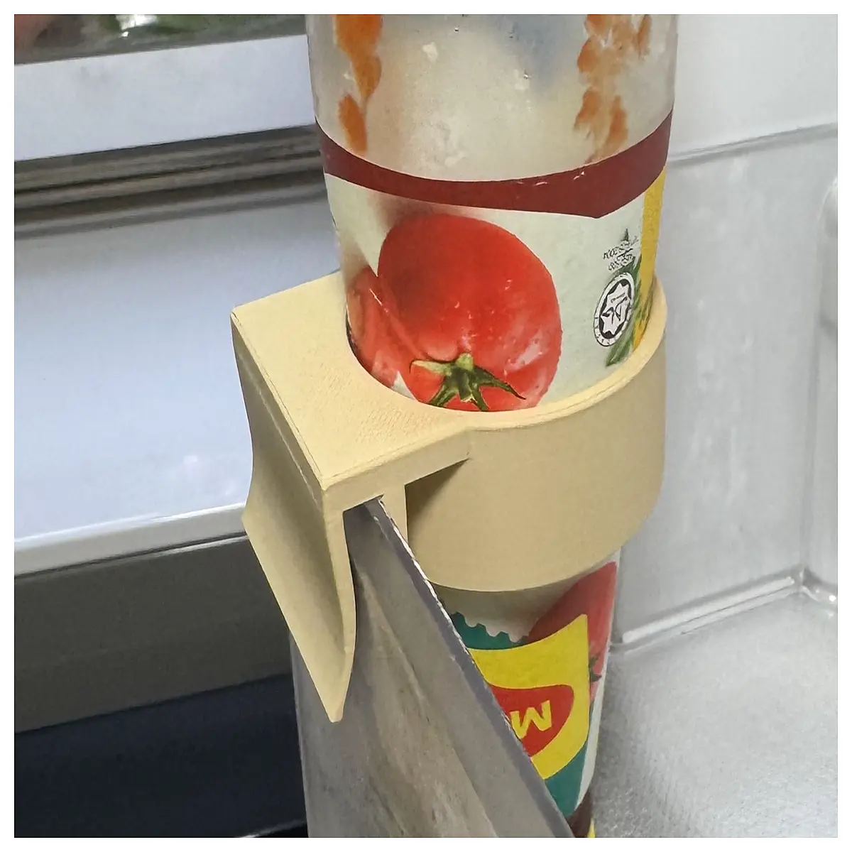 inverted ketchup bottle holder dispenser rack for fridge door condiment organizer