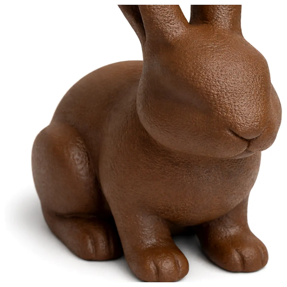 elegant ceramic bunny statue for spring home decor easter table centerpiece modern rabbit figurine shelf