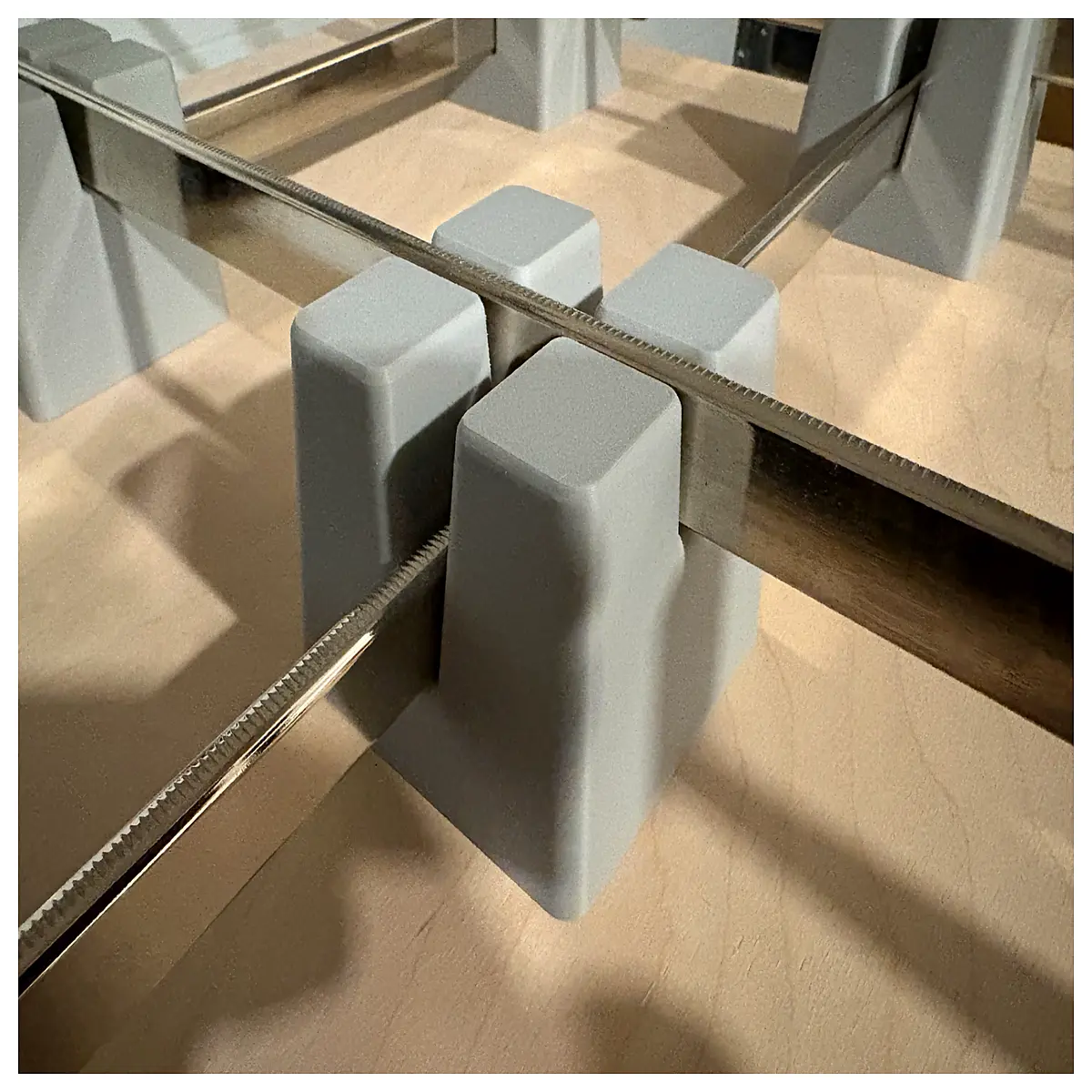 stackable high efficiency parallel clamp corner blocks jig fixture woodworking bench vise accessories