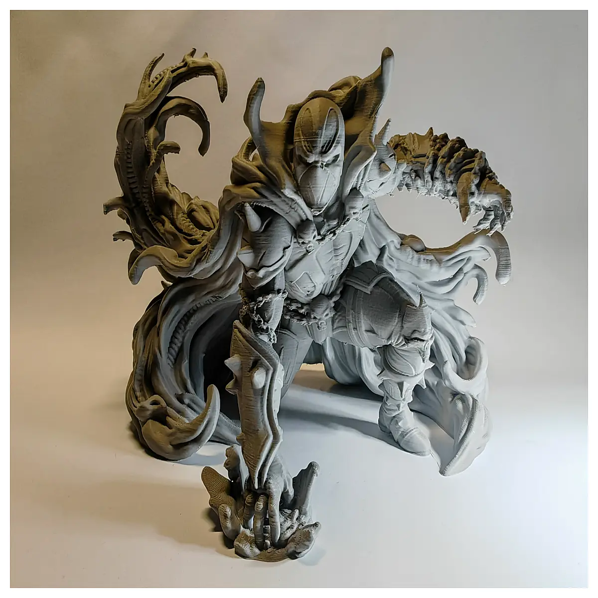 avenger hell bound revenge newborn statue collectible resin figure dark fantasy art decor