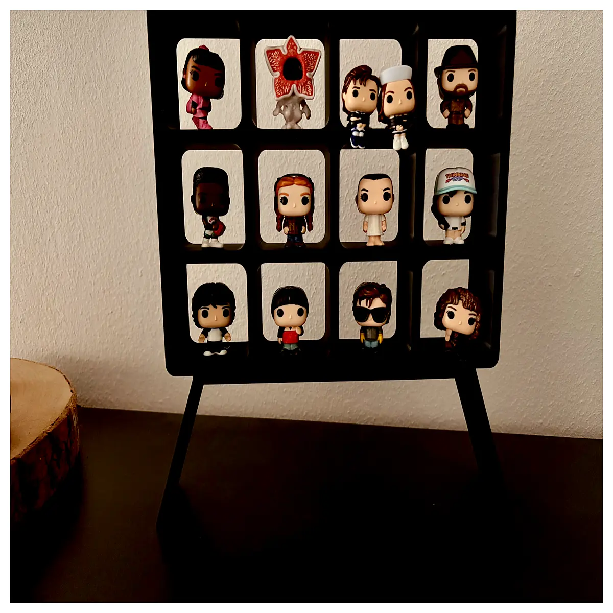 acrylic case with base for collectibles jewelry organizer box with lid desktop showcase for toys and figures