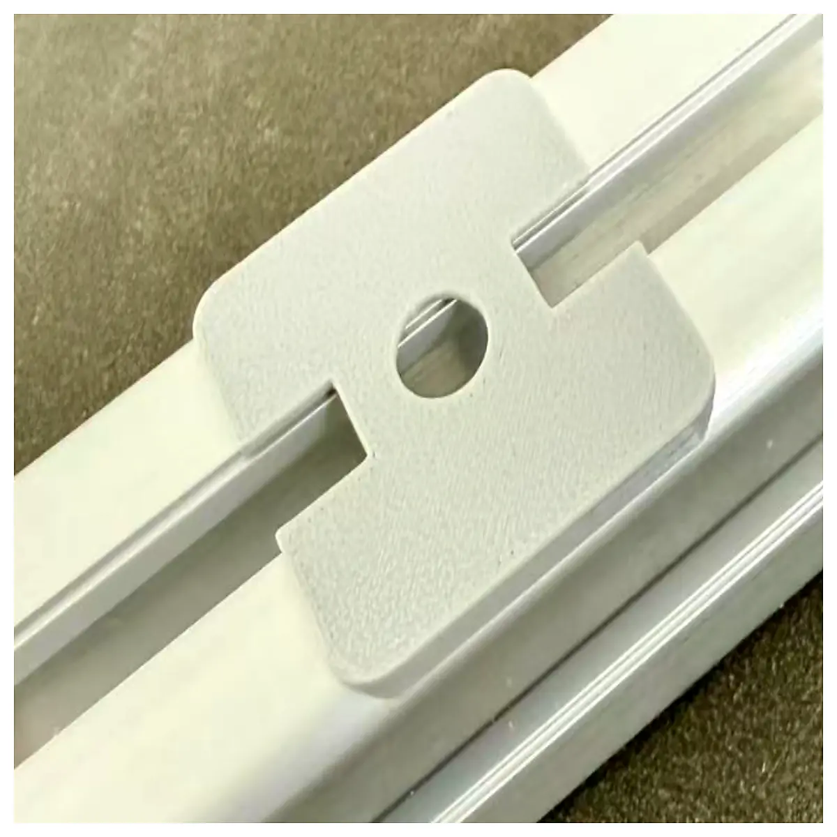 20mm aluminum profile right angle r compensation shim spacer leveling block for linear rail alignment