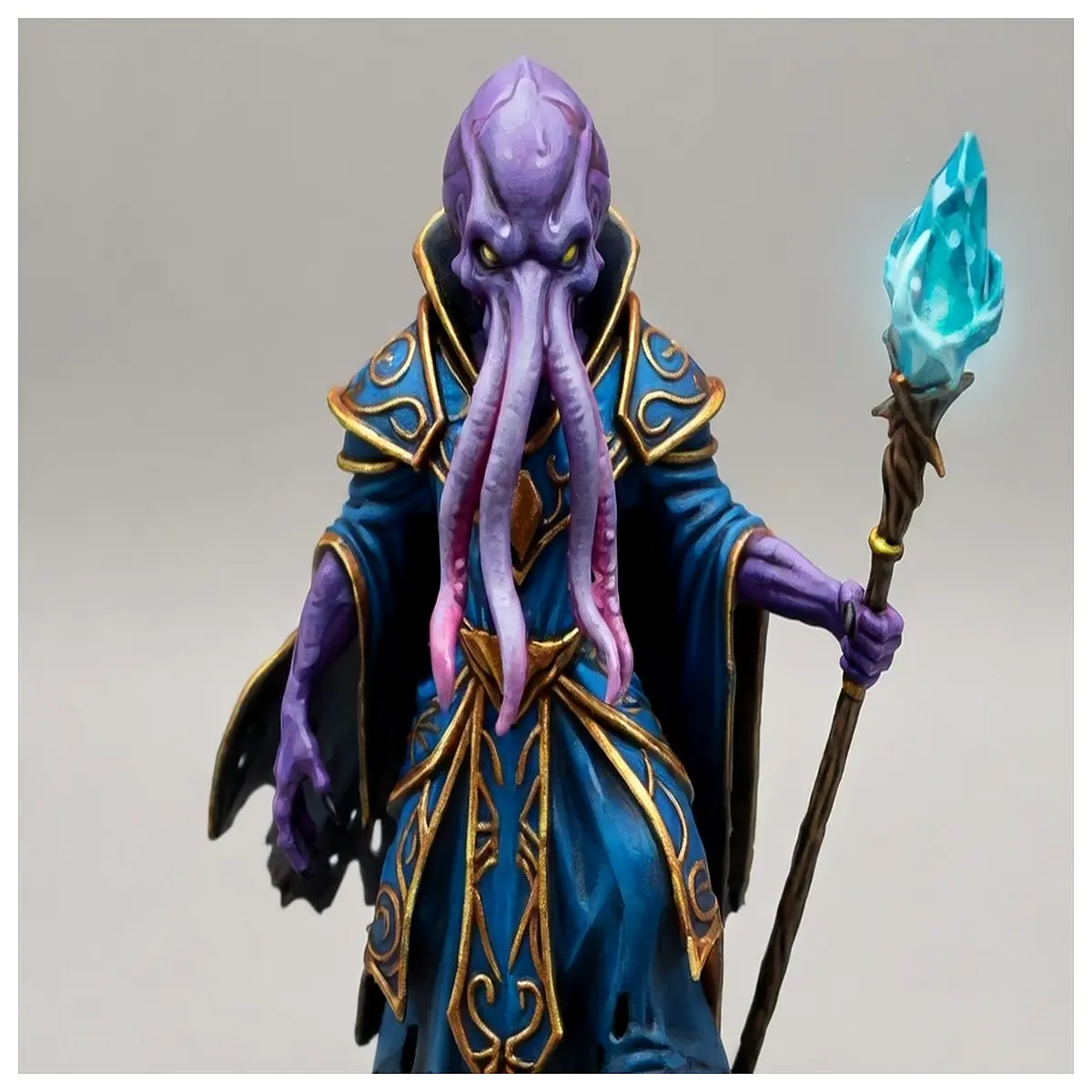 mind flayer emperor illithid d d 5e miniatures resin figure collectible tabletop rpg accessory