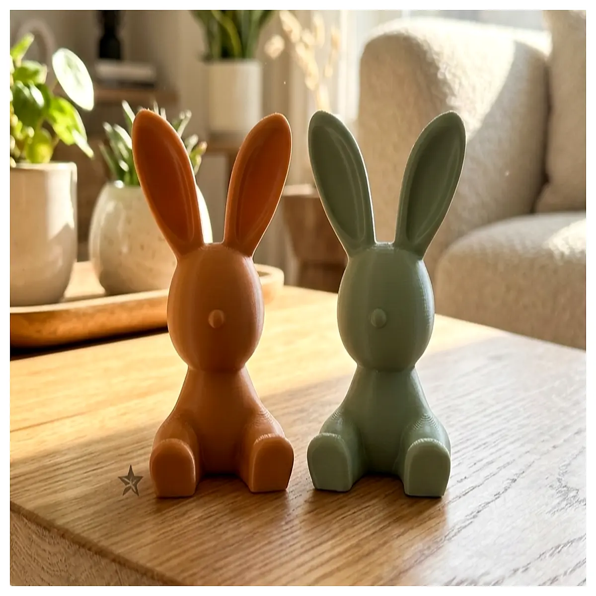 cute plush easter bunny toy for kids plastic egg hunt rabbit decoration spring holiday party favors and table centerpieces