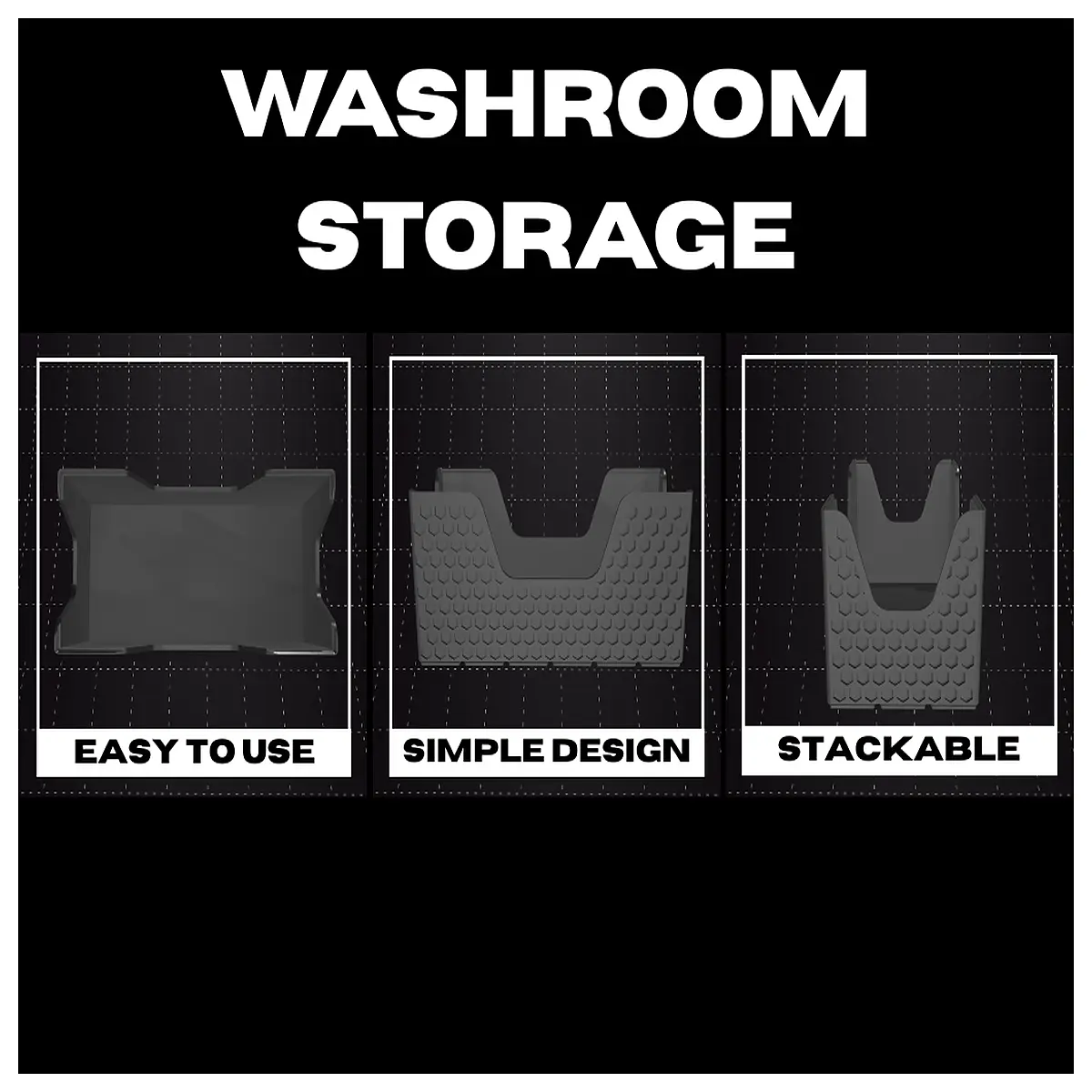 small trash can for bathroom vanity compact waste bin with lid for toilet room modern plastic or metal garbage bin under sink