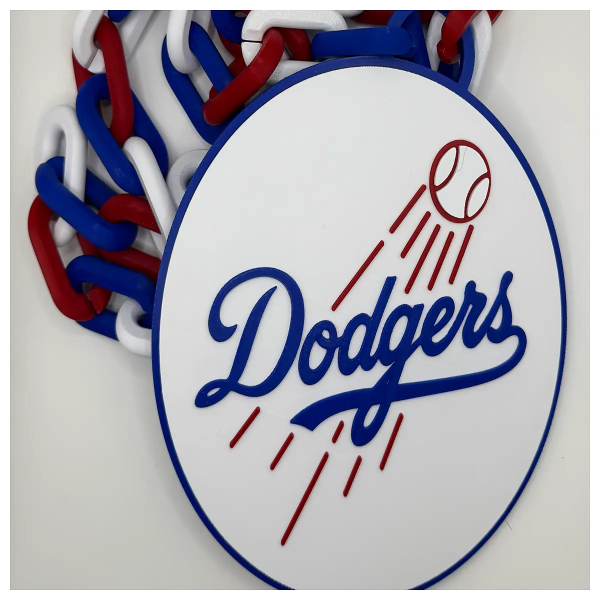 los angeles dodgers chain necklace stainless steel team pendant men women jewelry baseball gift