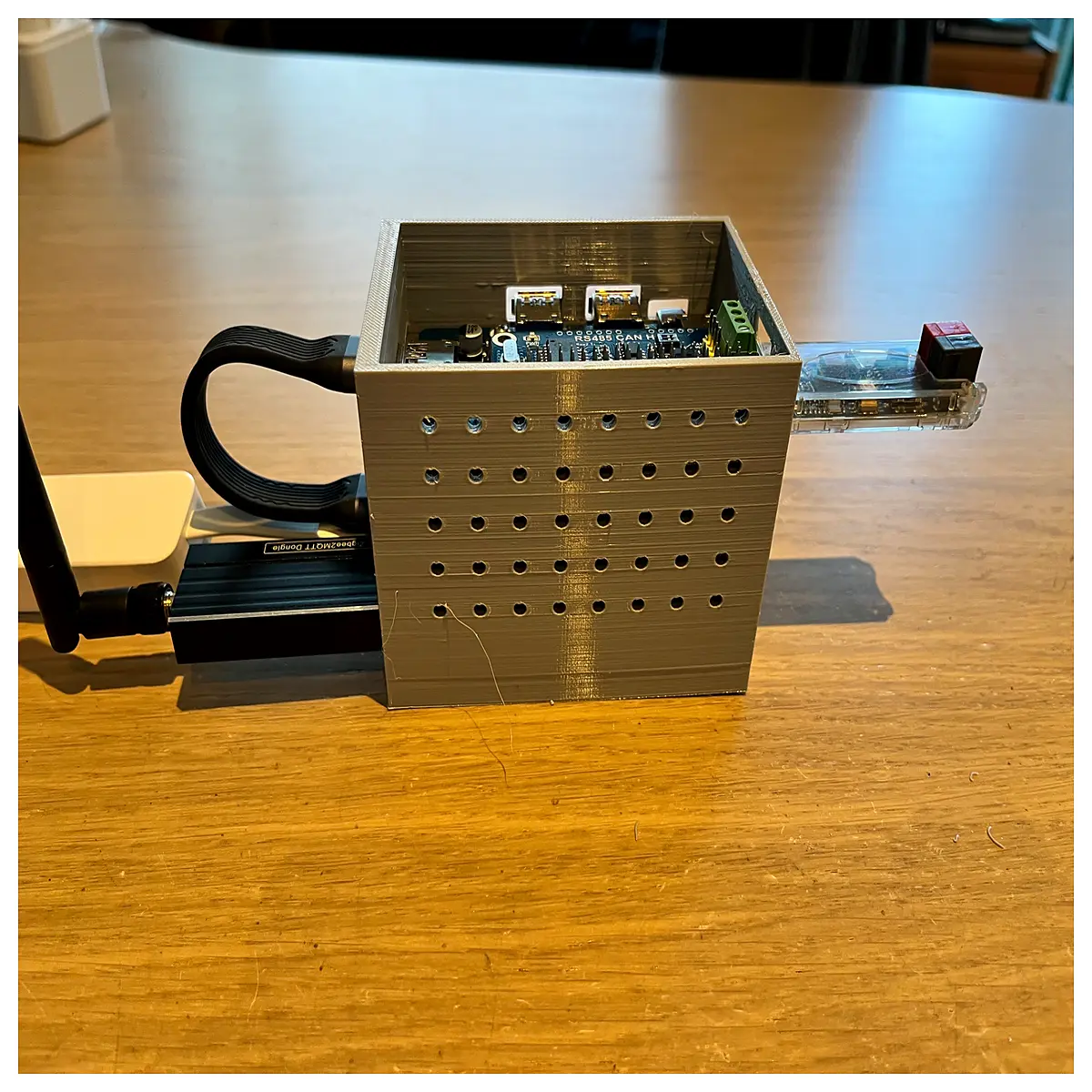 raspberry pi 5 waveshare hats with cooling vents case heatsink
