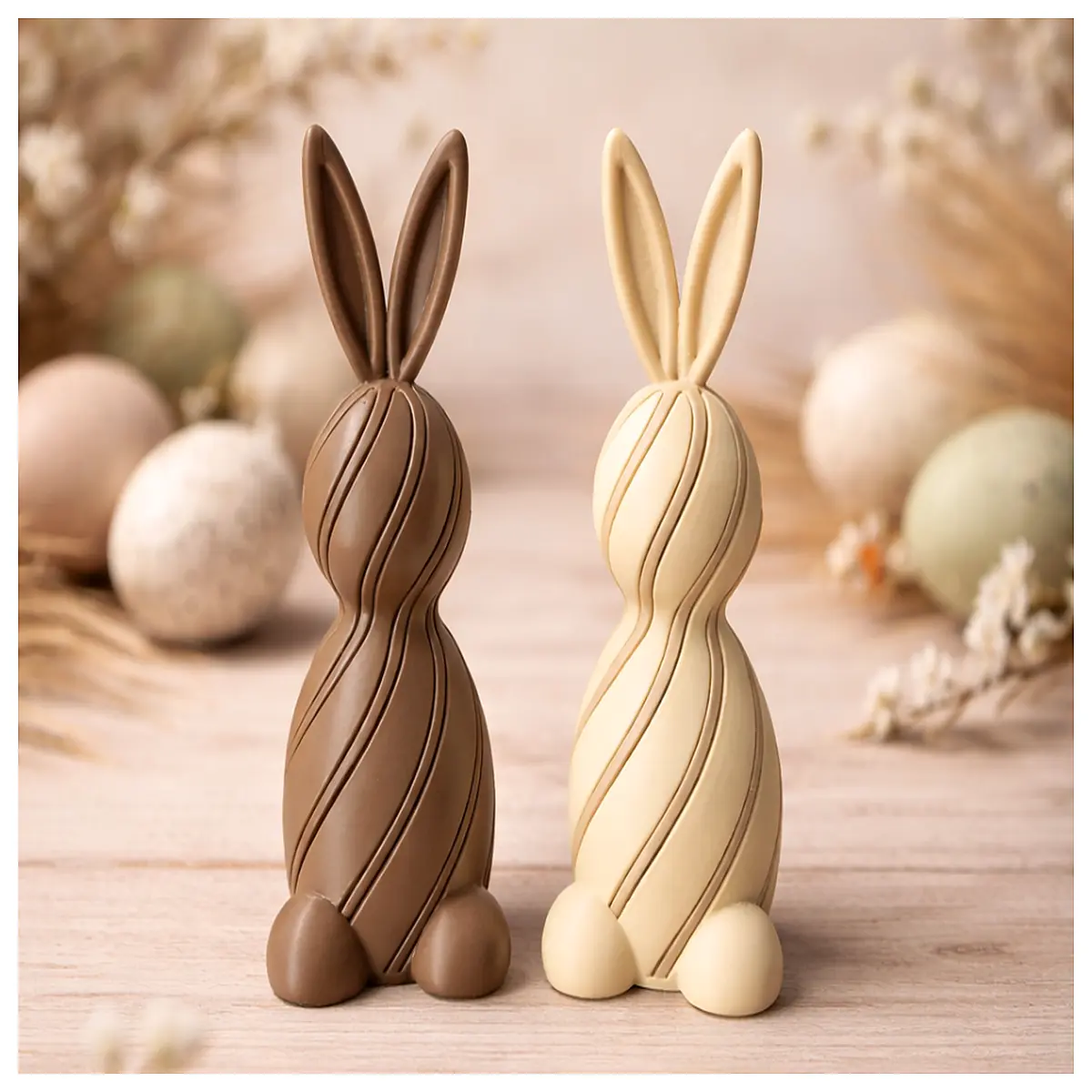 spring easter bunny spiral decoration garden yard lawn outdoor home decor 2026