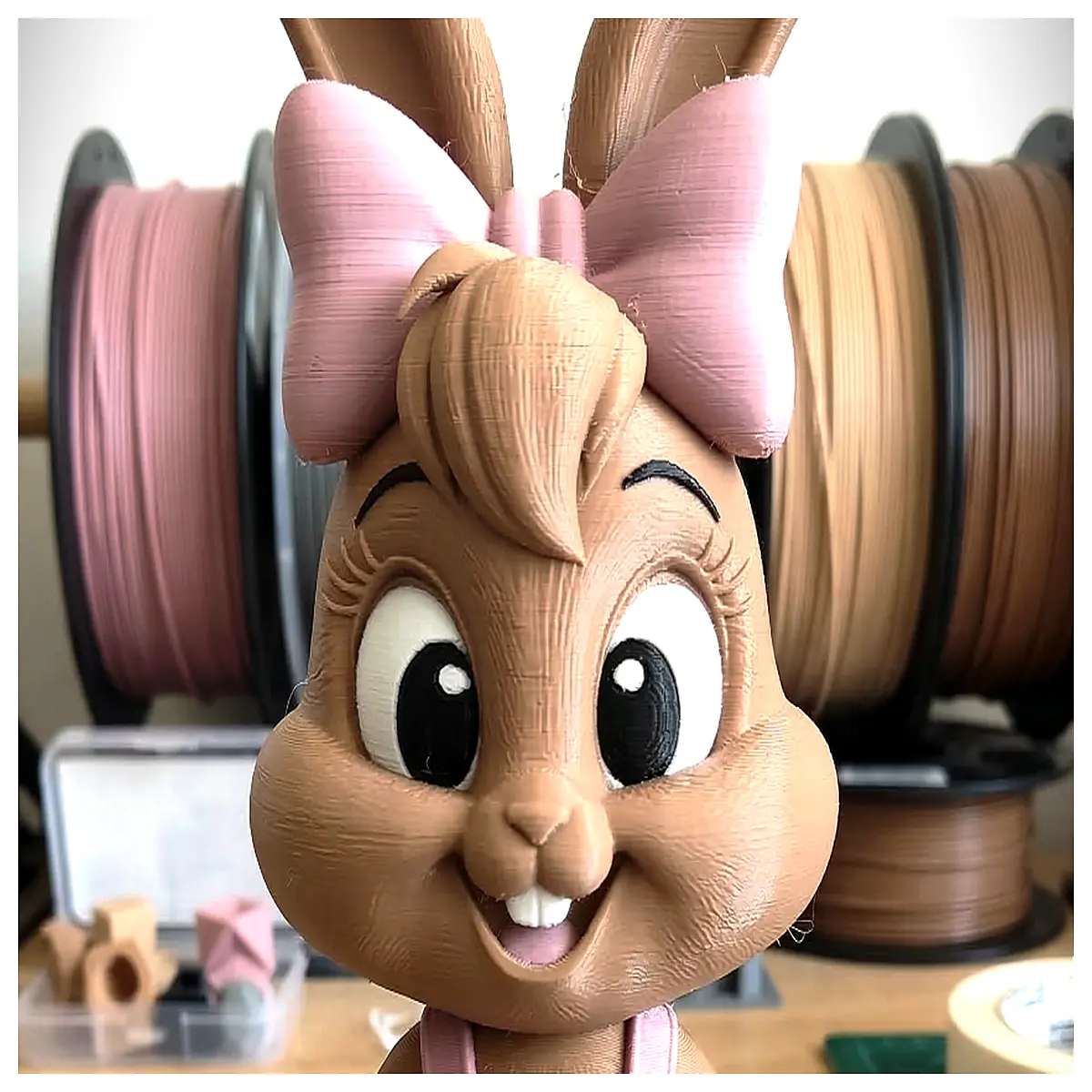 baby girl bunny plush toy soft stuffed animal for infant nursery decor and toddler comfort