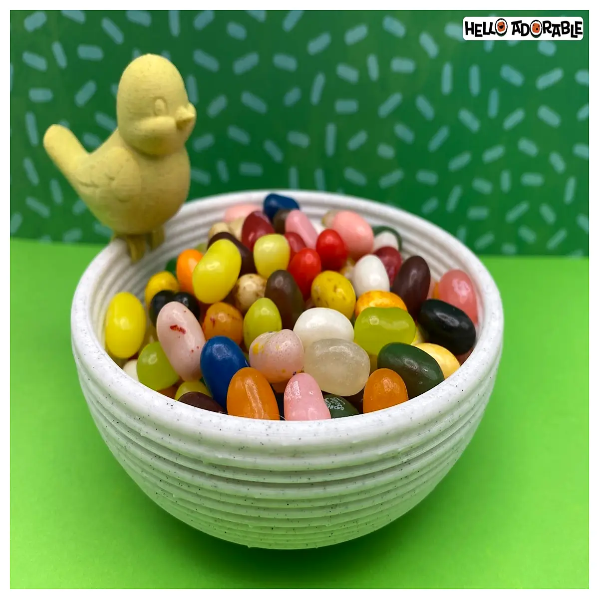 easter jelly bean bowls for candy buffet table decoration party favors
