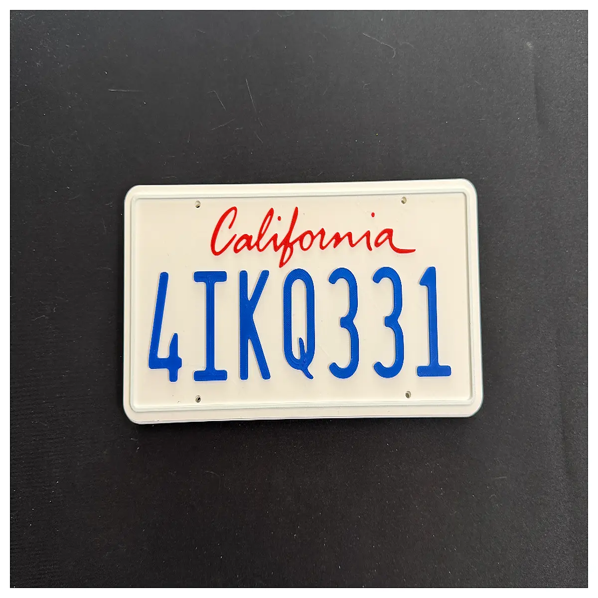 fast and furious leon skyline license plate prop movie memorabilia car decor