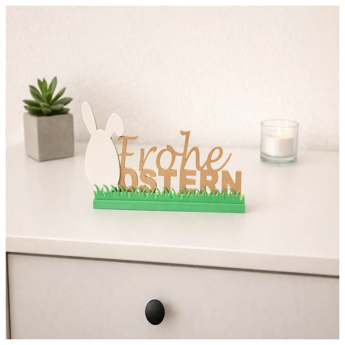 easter decor for eggs bunny and spring floral arrangement holder holiday table centerpiece rack