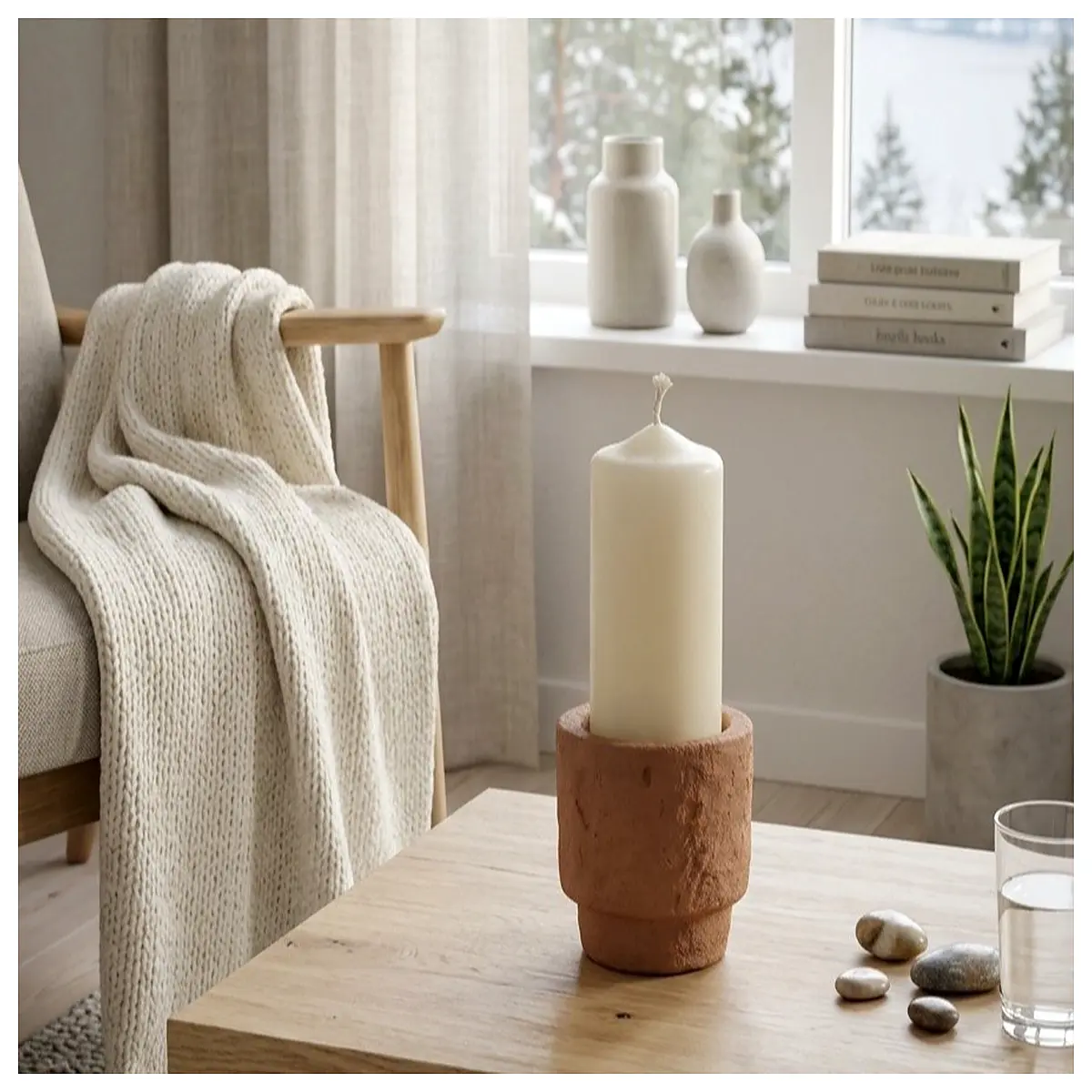 hand carved stone candle holder rustic home decor centerpieces for table wedding party boho vibes
