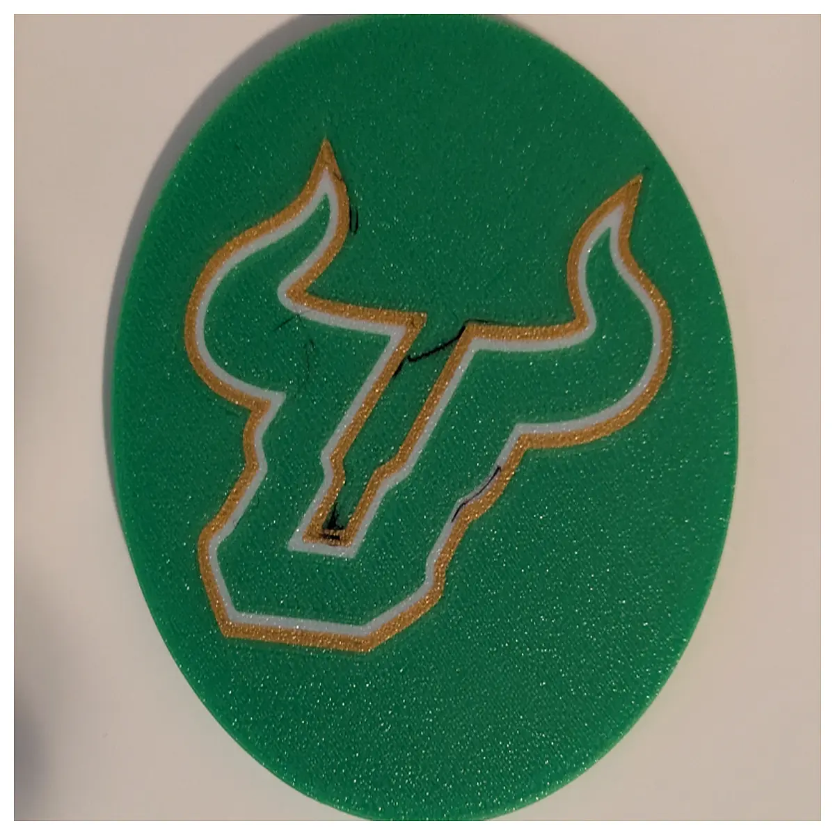 usf bulls coasters set college gear home bar accessories rubber non slip drink mats