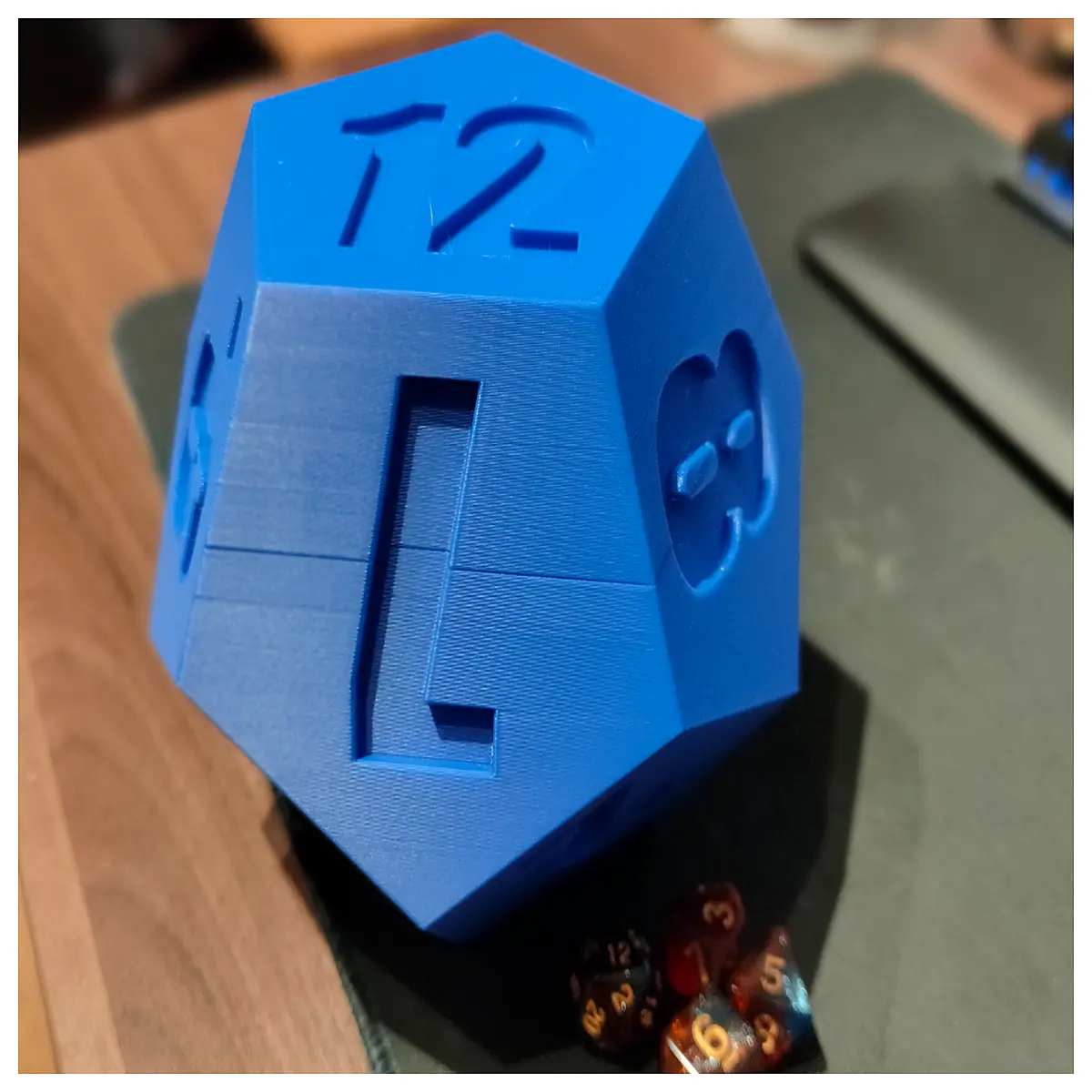 d12 dice tray organizer for dnd rpg gaming accessories