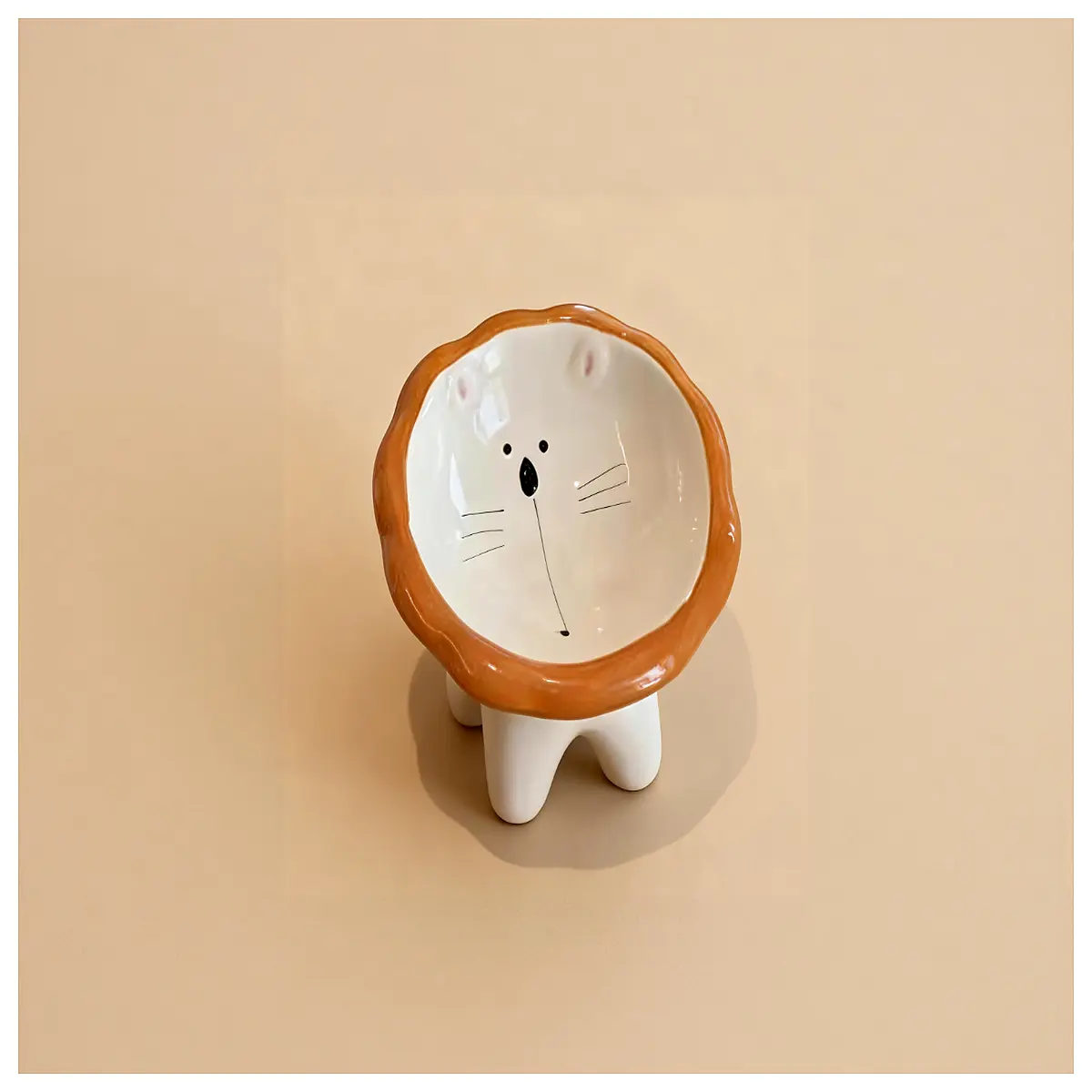 modern lion statue key holder tray for entryway 玄关 decor living room desk organizer jewelry dish