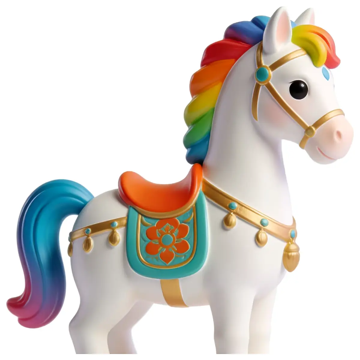 plush baby horse toy for kids soft foal stuffed animal nursery decor gift