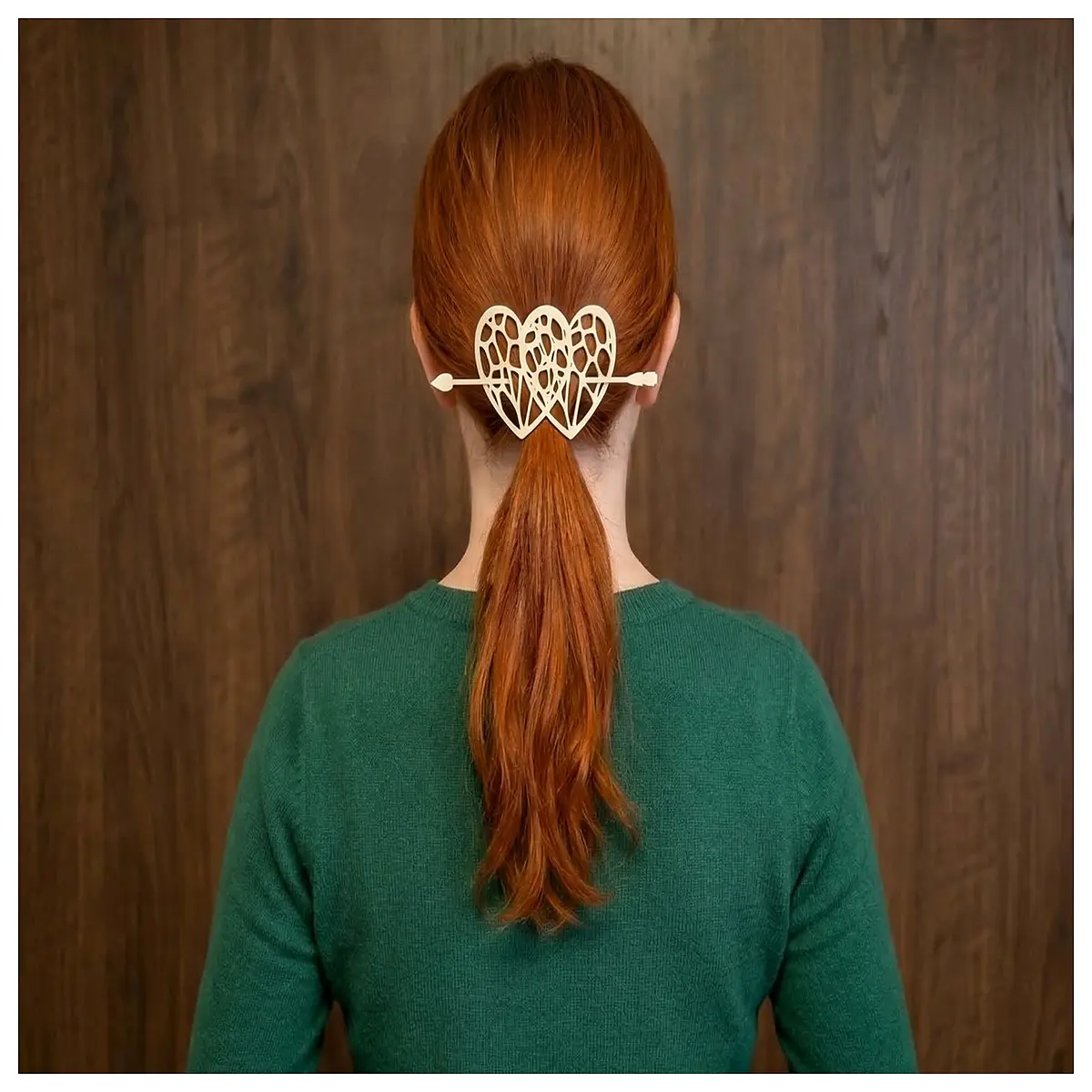 cute arrow hair clips with double fringe for girls kawaii barrette accessories